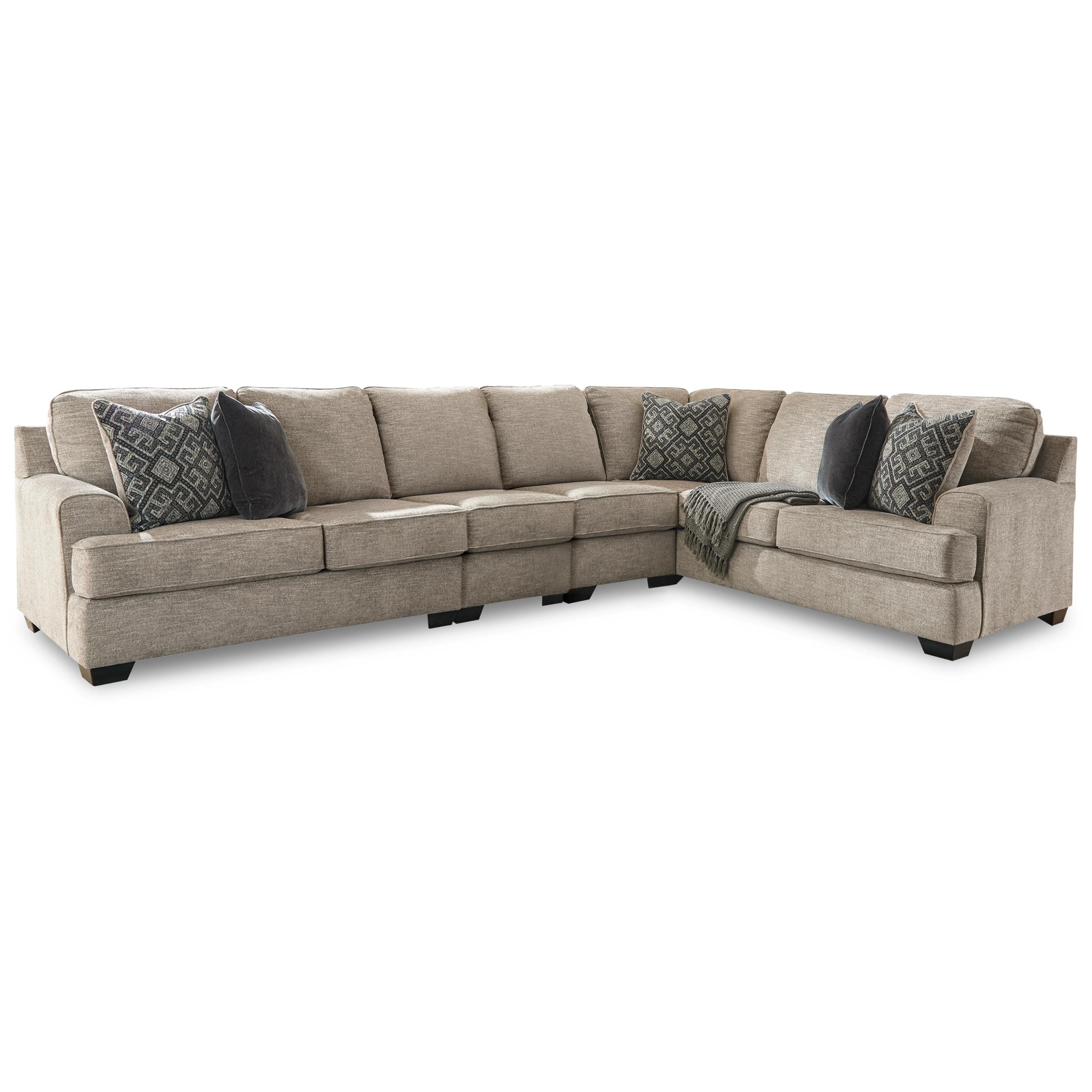 Signature Design by Ashley Bovarian 56103S5 4 pc Reclining Sectional - Image 1