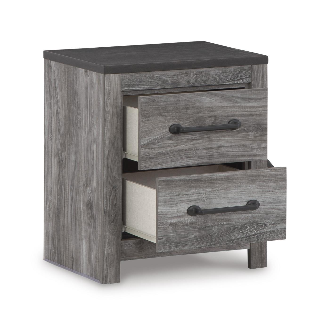 Signature Design by Ashley Bronyan B1290-92 Two Drawer Night Stand - Image 2