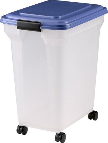 Unbranded Airtight Storage Container, Transparent / Blue