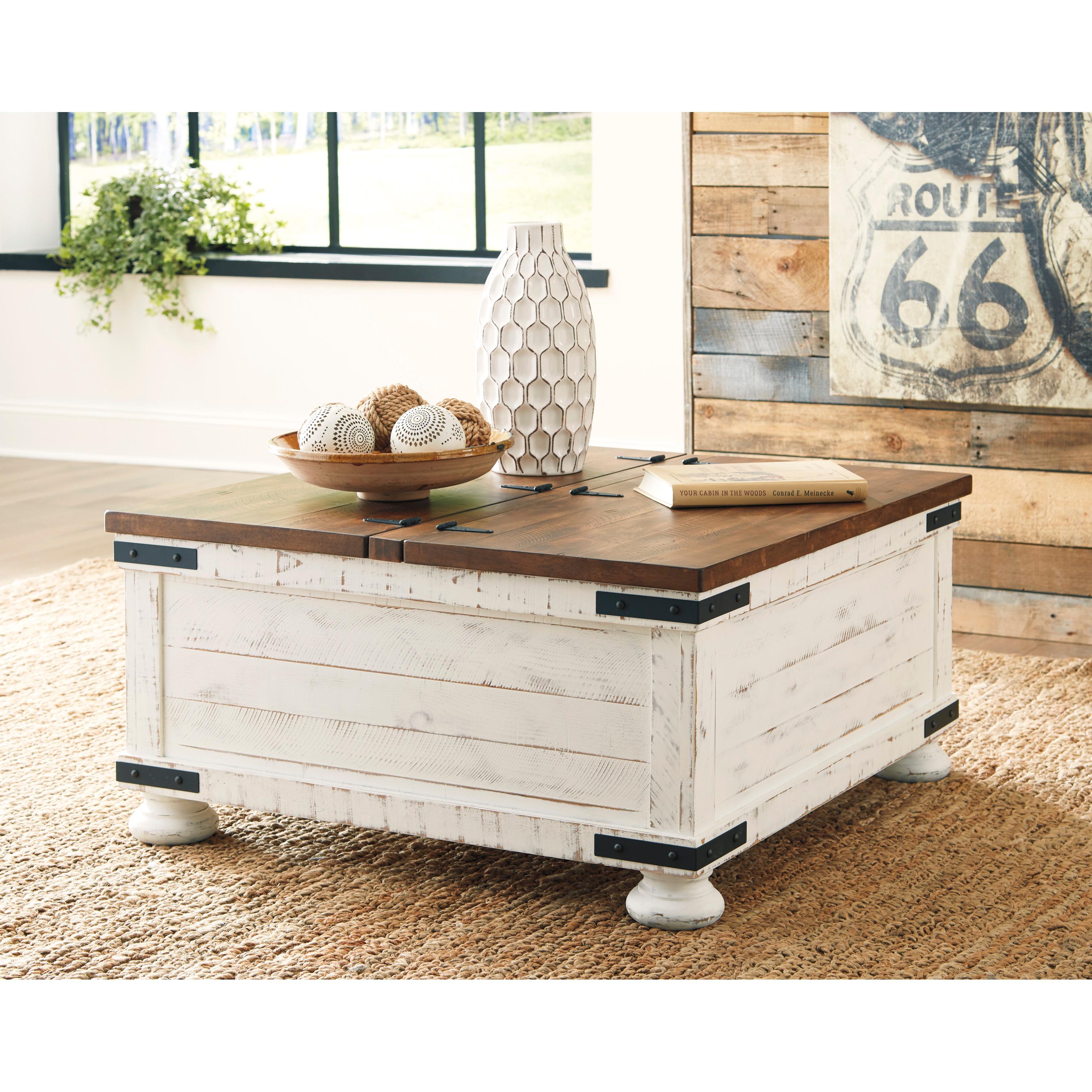 Signature Design by Ashley Wystfield T459T1 Coffee Table and 2 End Tables - Image 2
