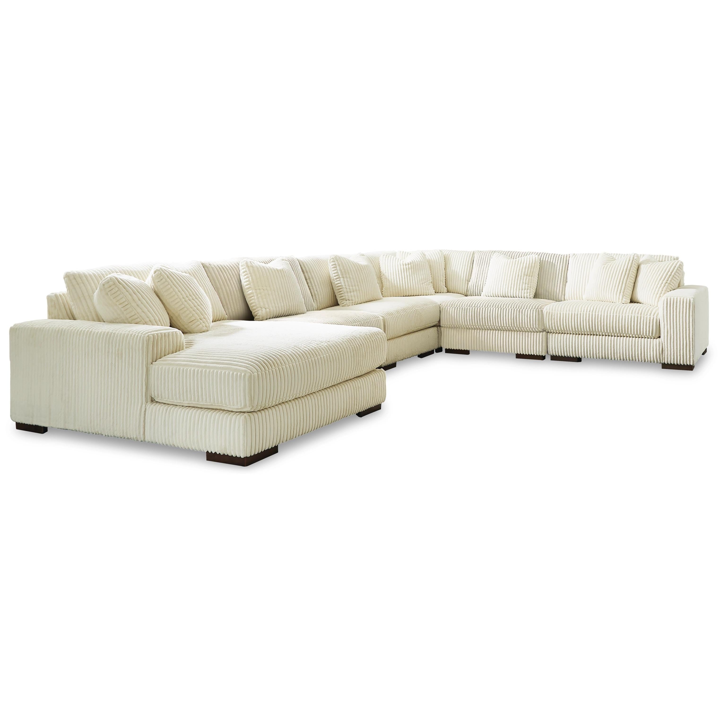 Signature Design by Ashley Lindyn 21104S11 6 pc Sectional with Chaise - Image 1
