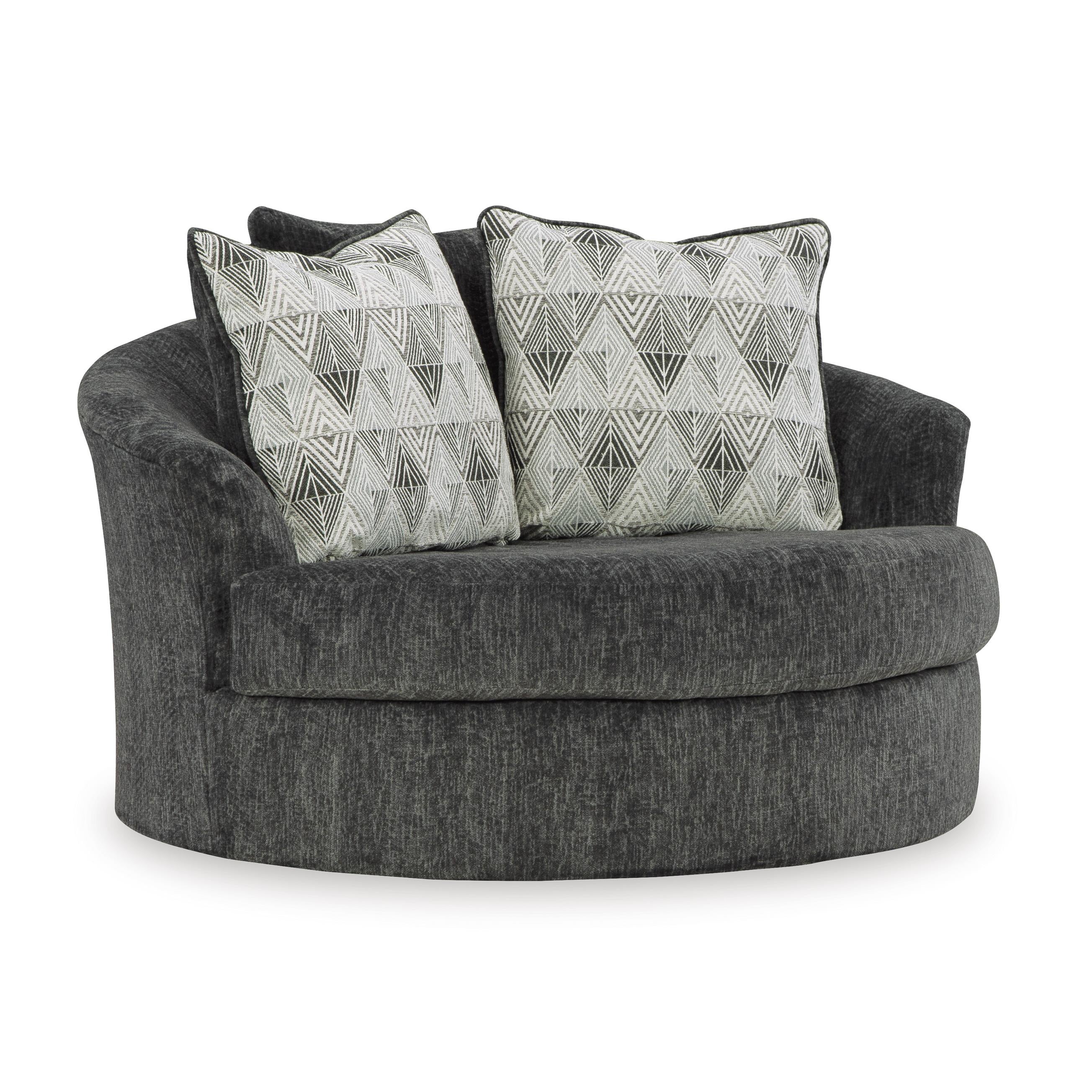 Signature Design by Ashley Biddeford 3550421 Oversized Swivel Accent Chair - Image 1