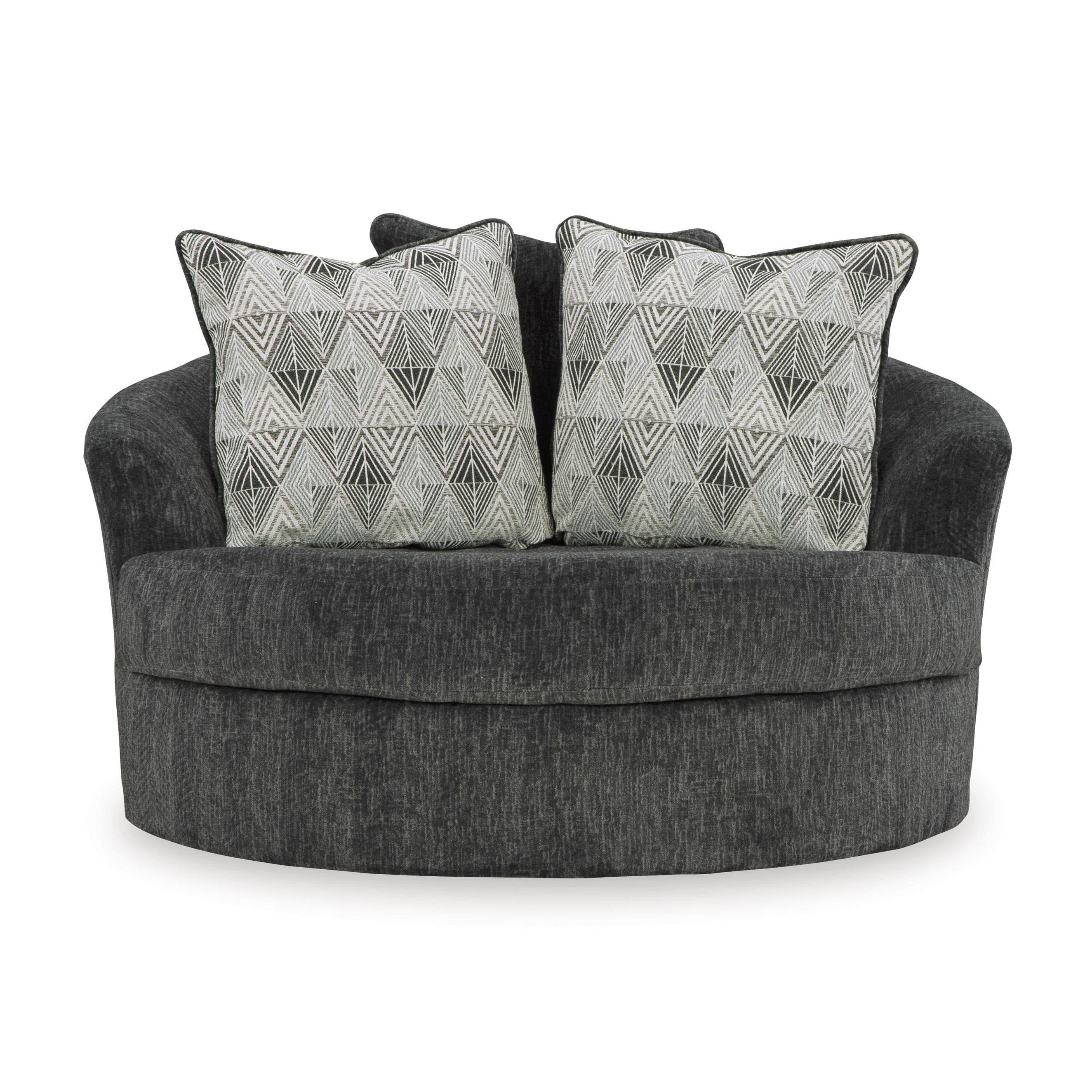 Signature Design by Ashley Biddeford 3550421 Oversized Swivel Accent Chair - Image 2
