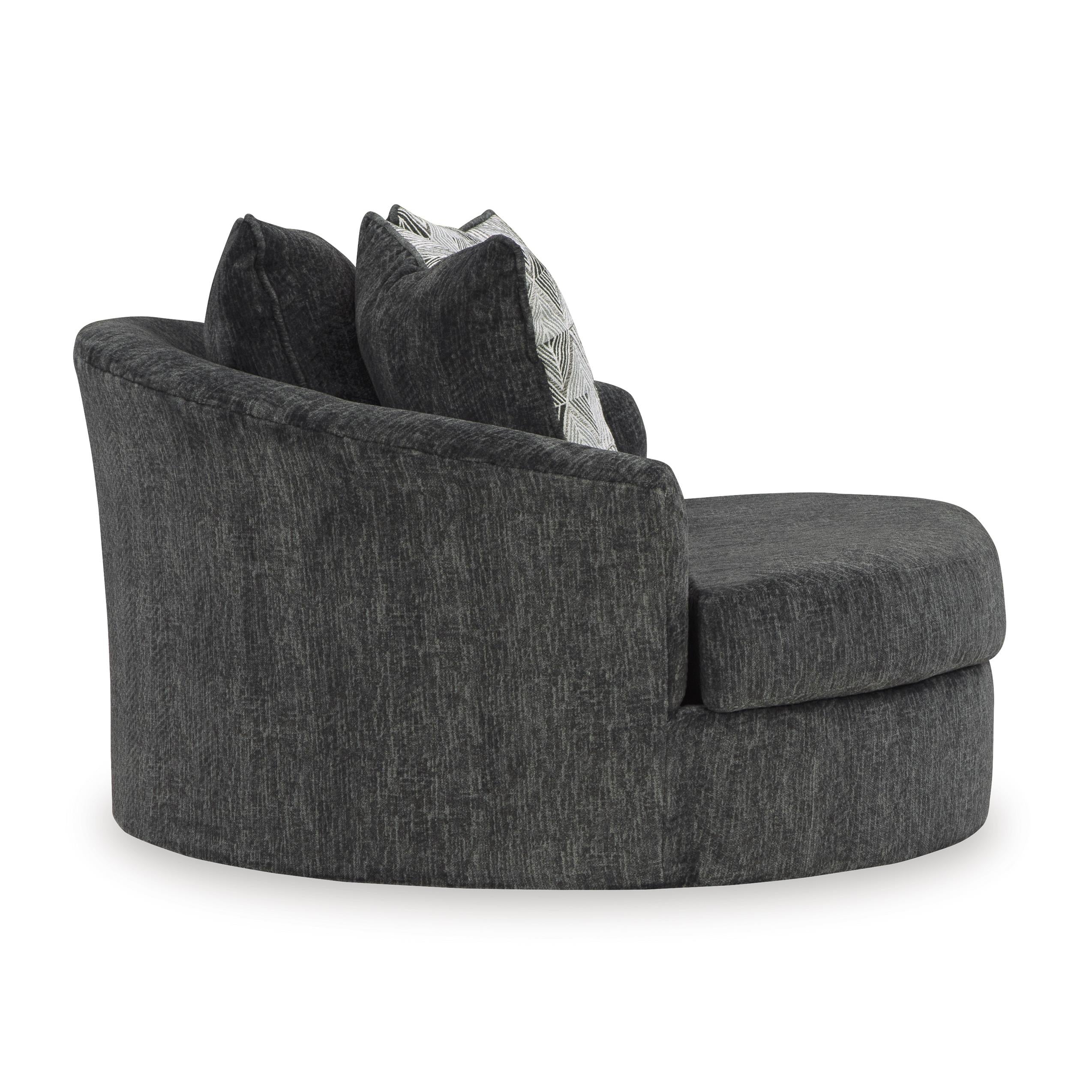 Signature Design by Ashley Biddeford 3550421 Oversized Swivel Accent Chair - Image 3
