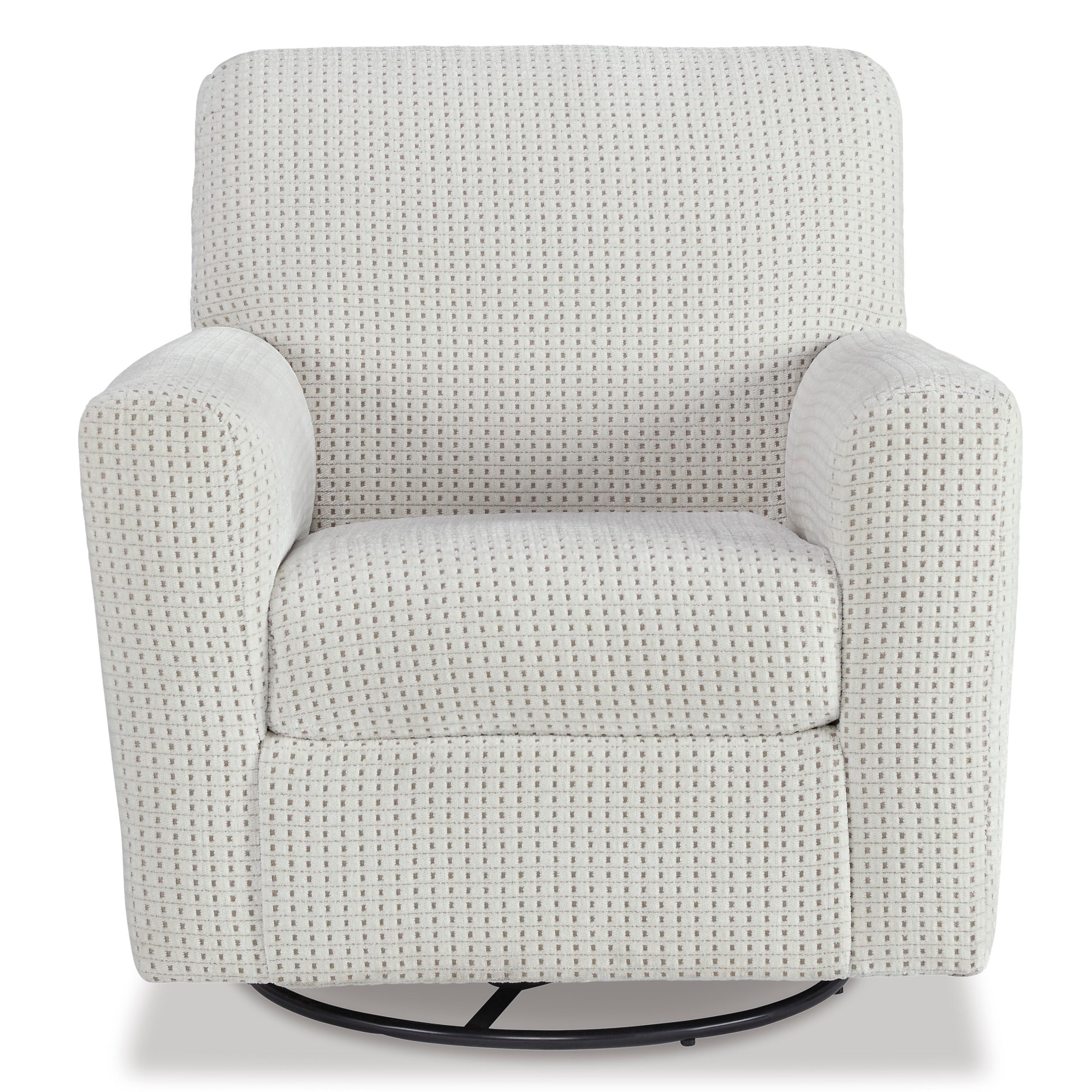 Signature Design by Ashley Herstow A3000365 Swivel Glider Accent Chair - Image 2