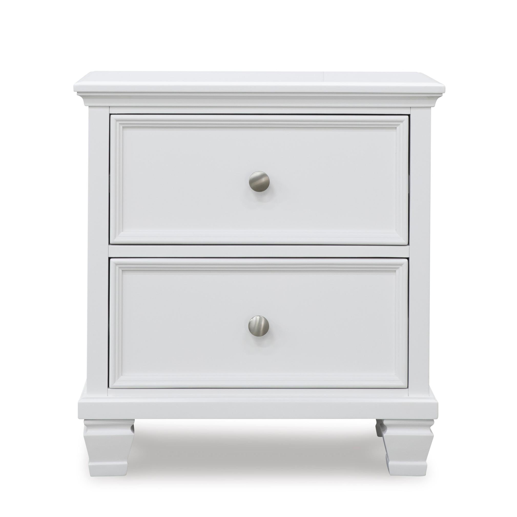 Signature Design by Ashley Fortman B680-92 Two Drawer Night Stand - Image 3