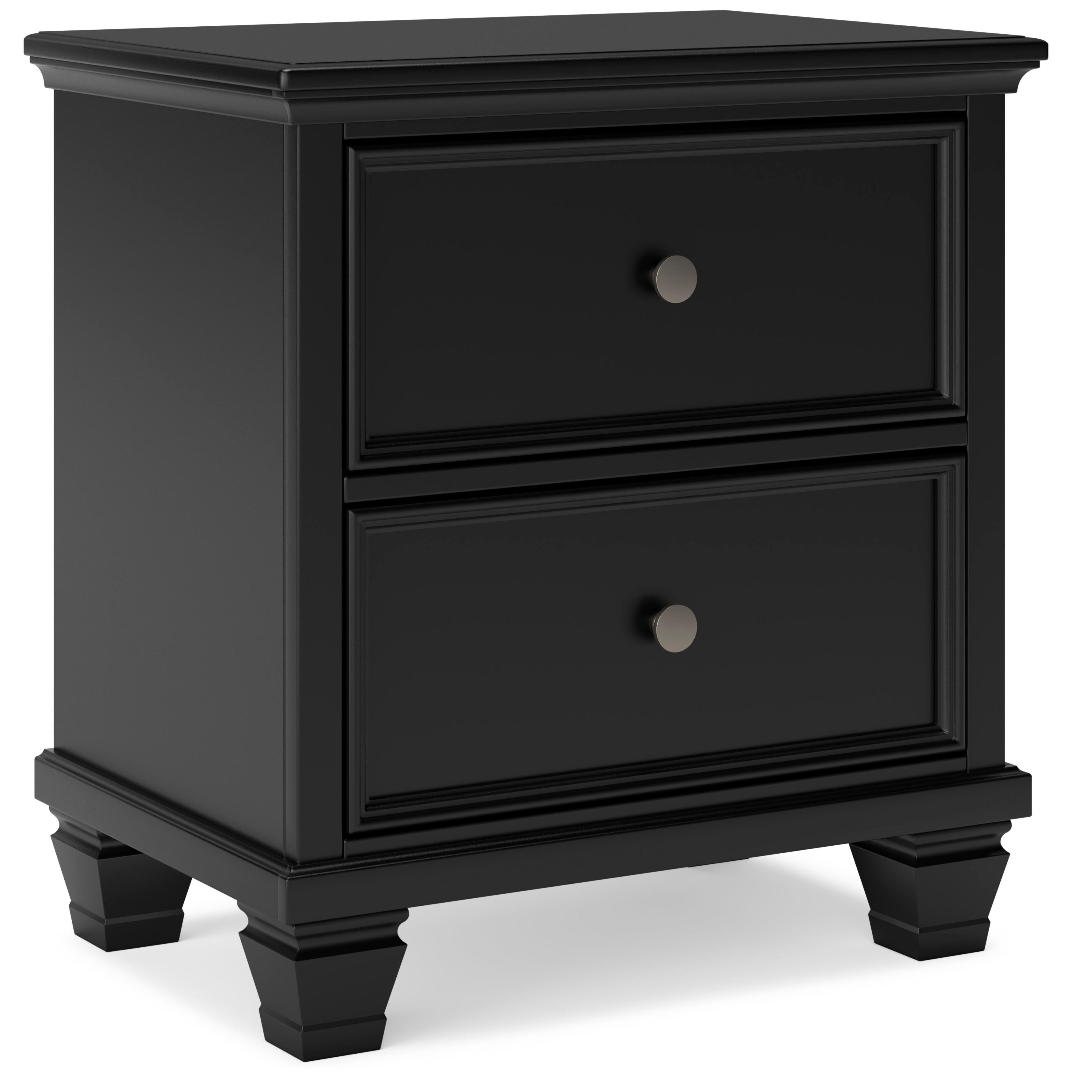 Signature Design by Ashley Lanolee B687-92 Two Drawer Night Stand - Image 1