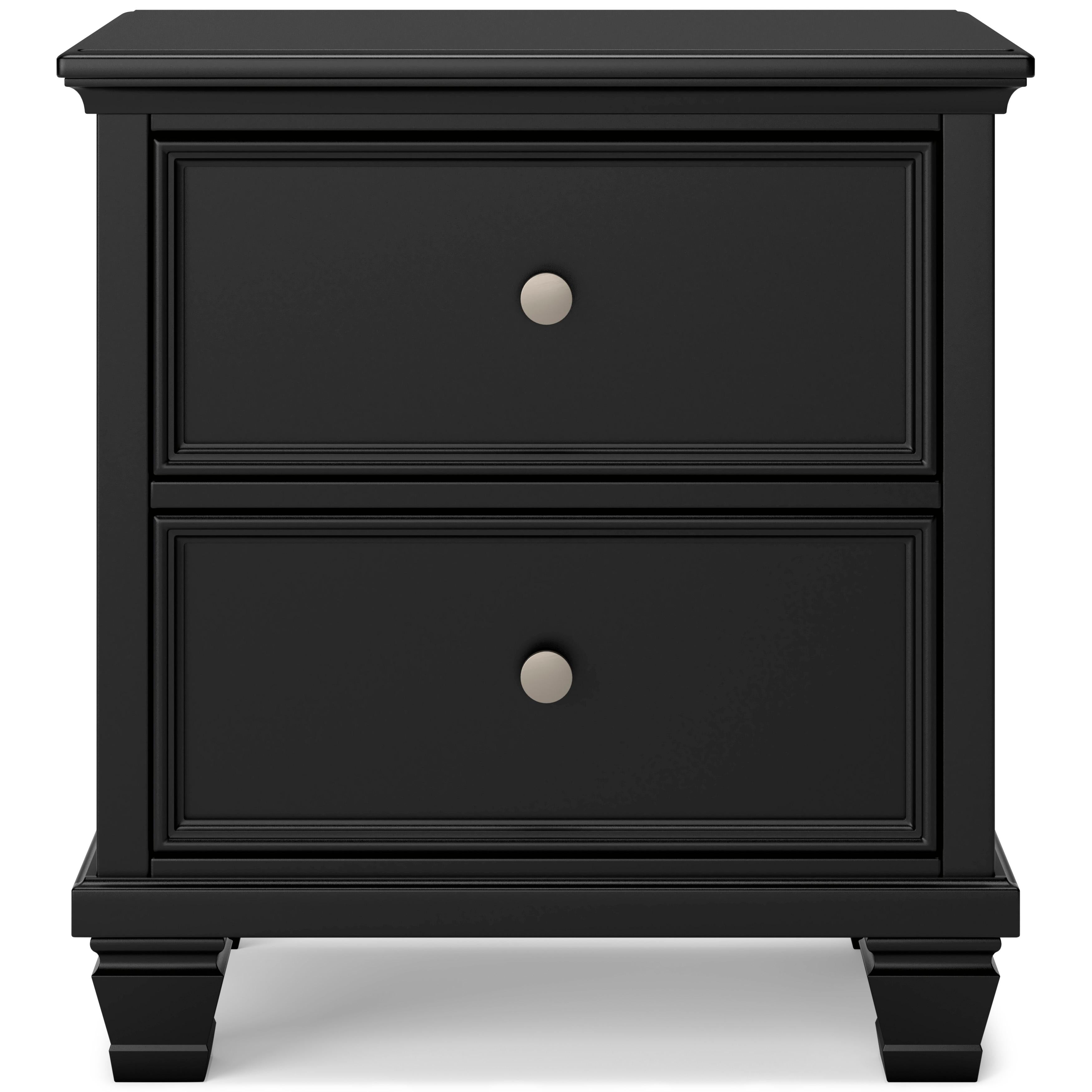 Signature Design by Ashley Lanolee B687-92 Two Drawer Night Stand - Image 3