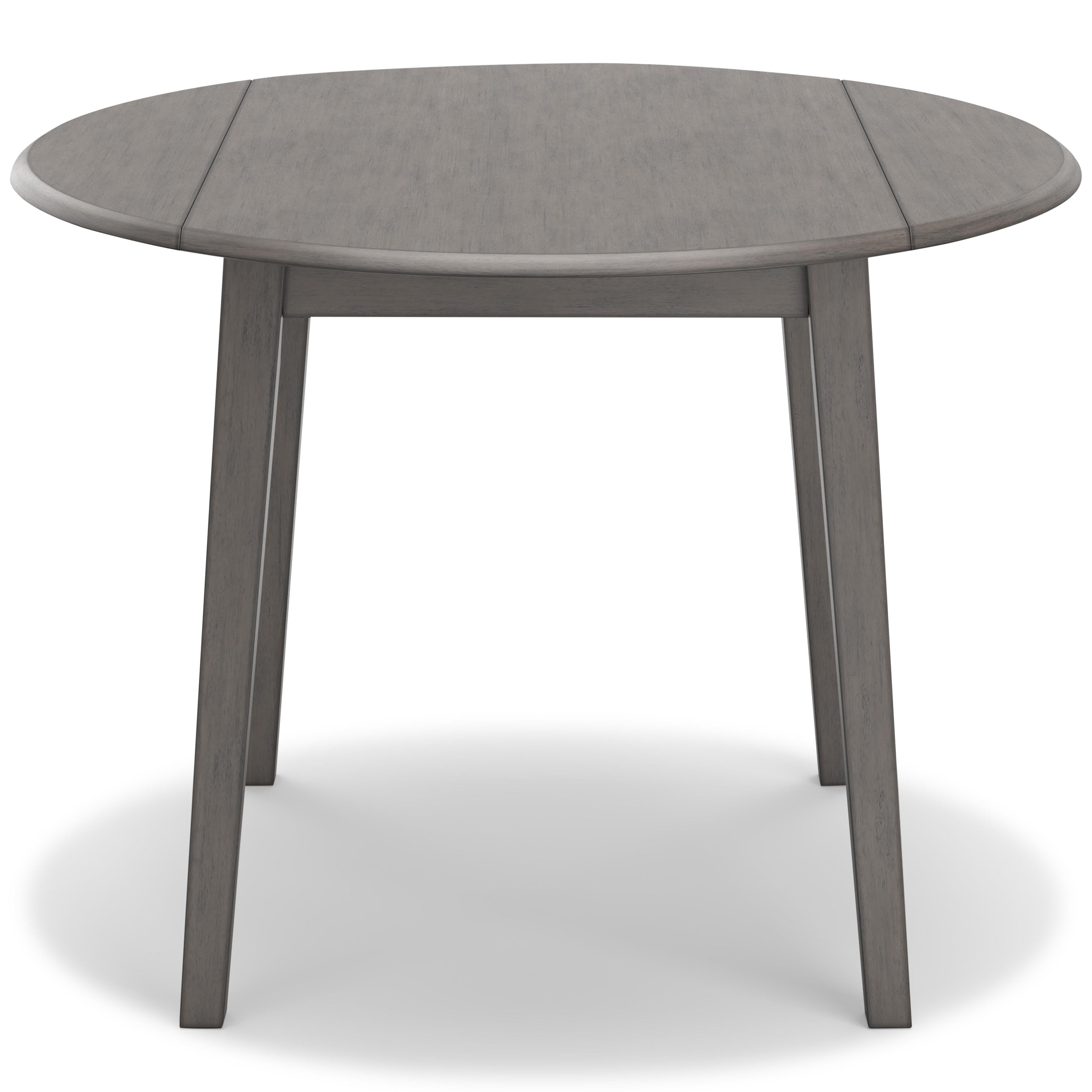 Signature Design by Ashley Shullden D194-15 Round Dining Room Drop Leaf Table - Image 3