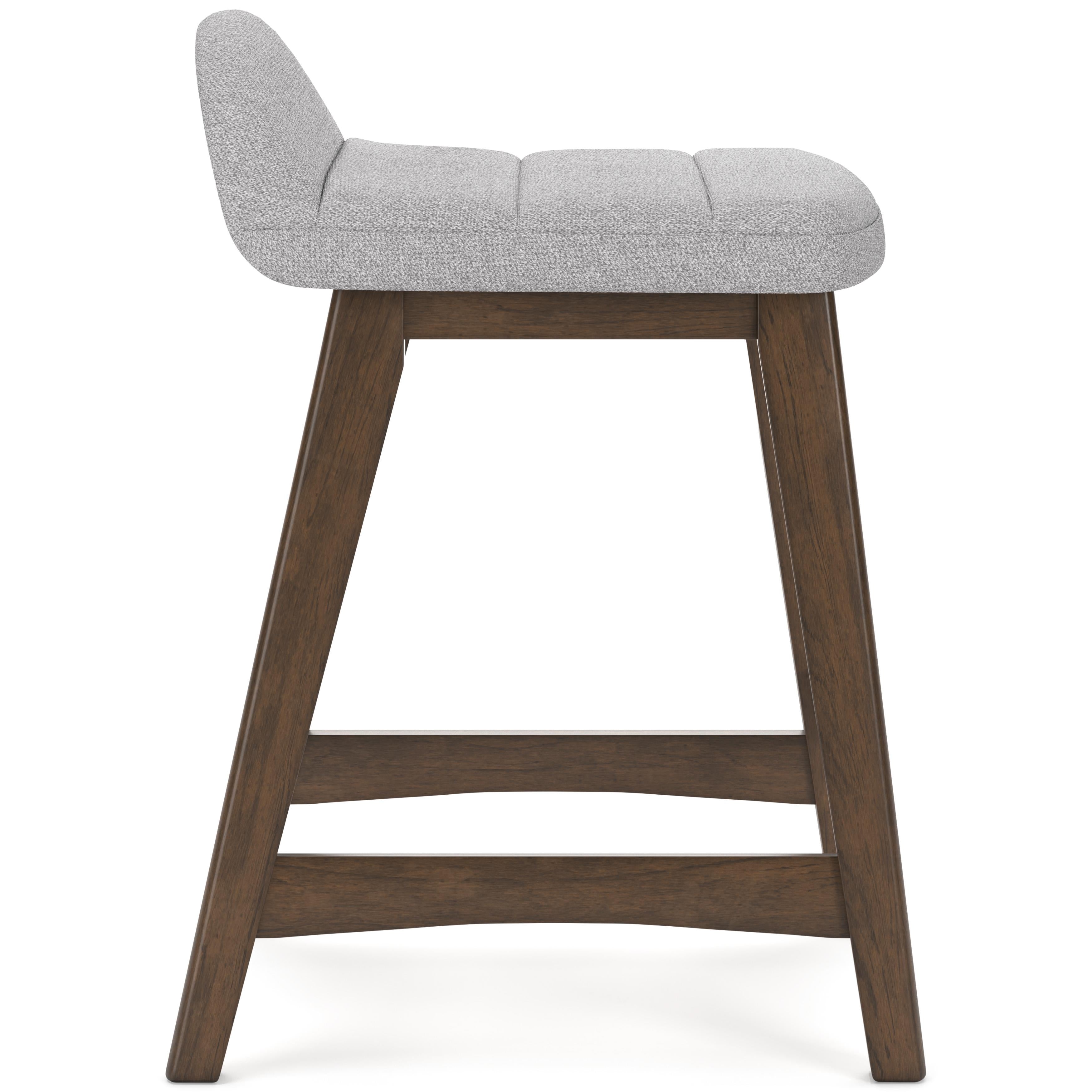 Signature Design by Ashley Lyncott D615-124 Upholstered Barstool - Image 3