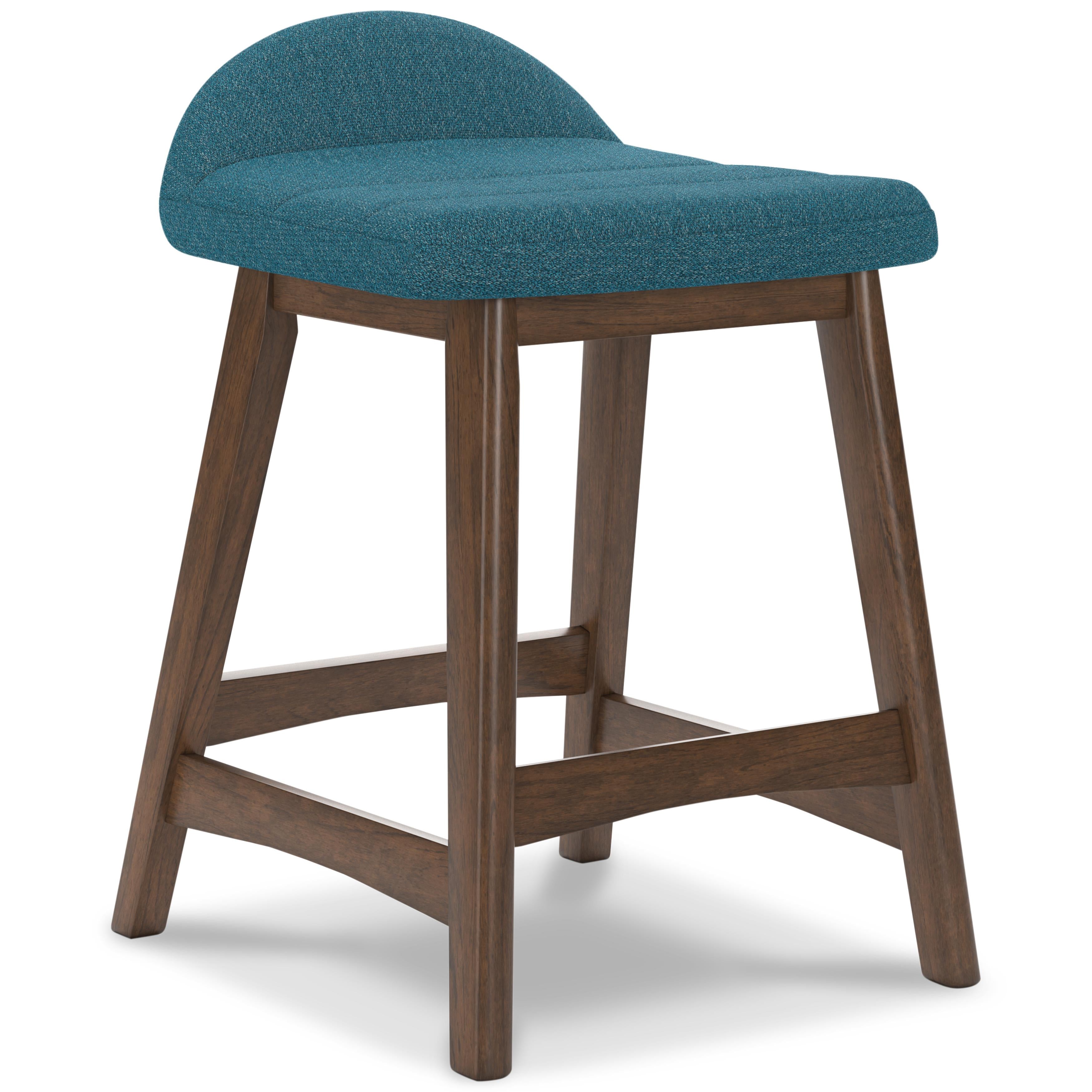 Signature Design by Ashley Lyncott D615-324 Upholstered Barstool - Image 1