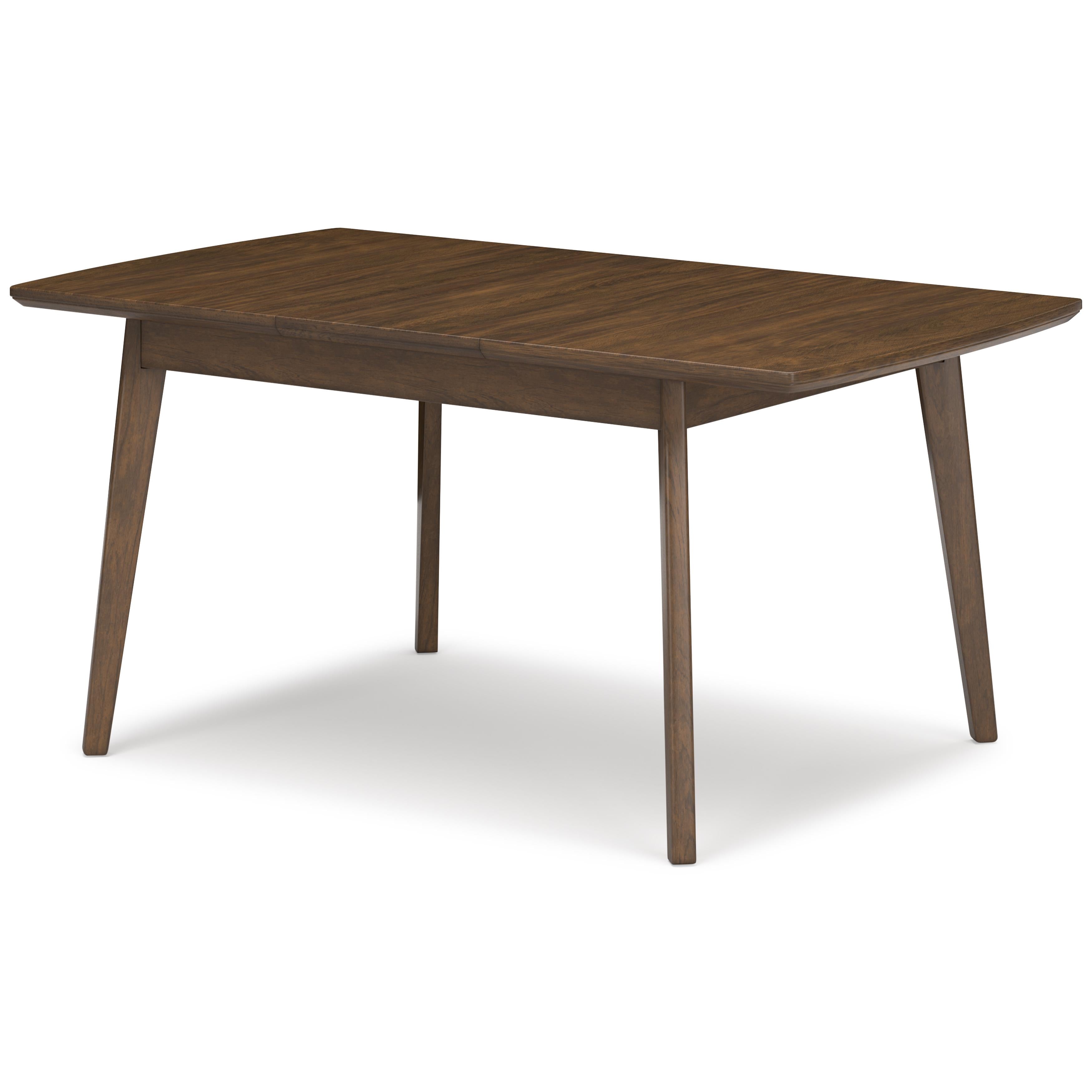 Signature Design by Ashley Lyncott D615-35 Rectangular Dining Room Butterfly Extension Table - Image 1