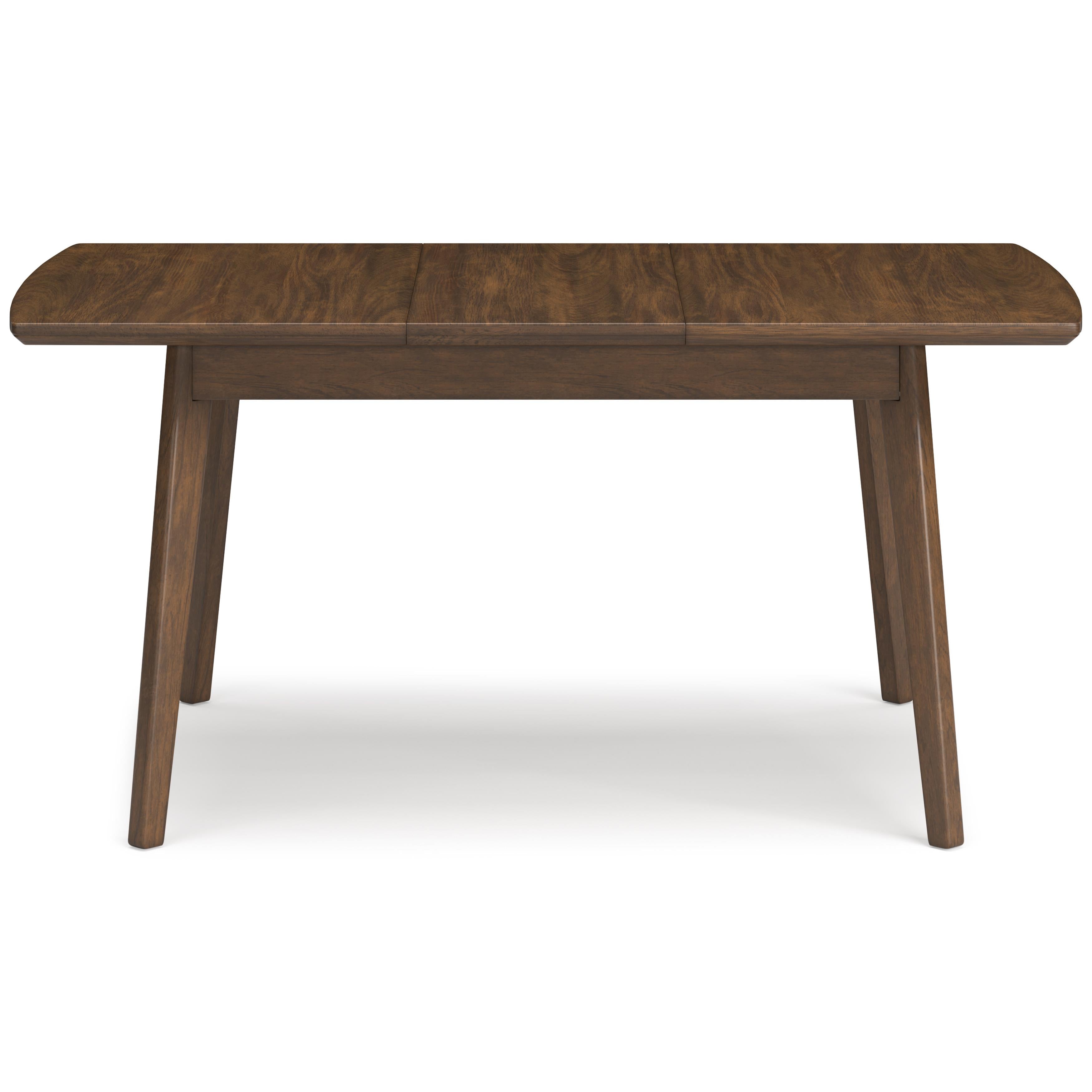 Signature Design by Ashley Lyncott D615-35 Rectangular Dining Room Butterfly Extension Table - Image 2