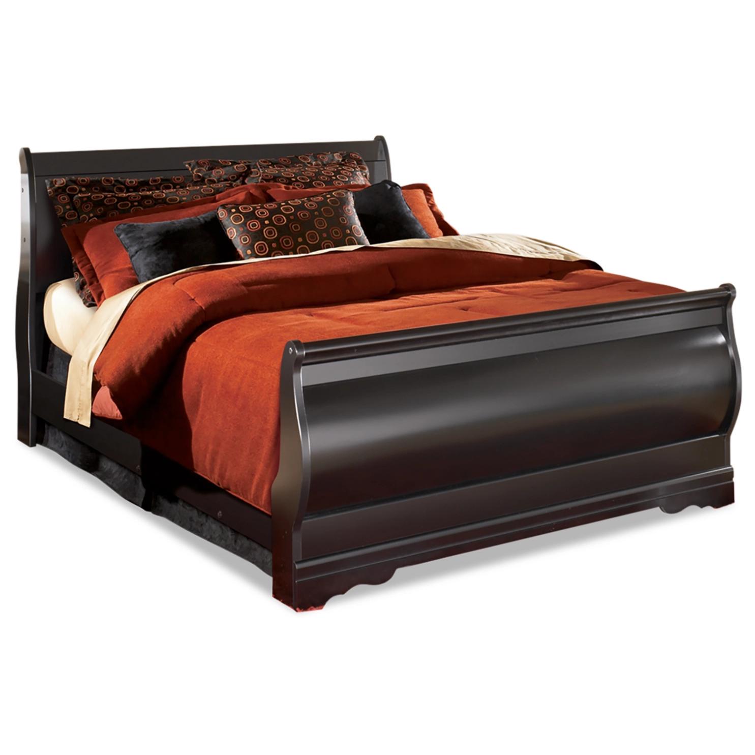 Signature Design by Ashley Huey Vineyard B128B23 6 pc Queen Sleigh Bedroom Set - Image 2