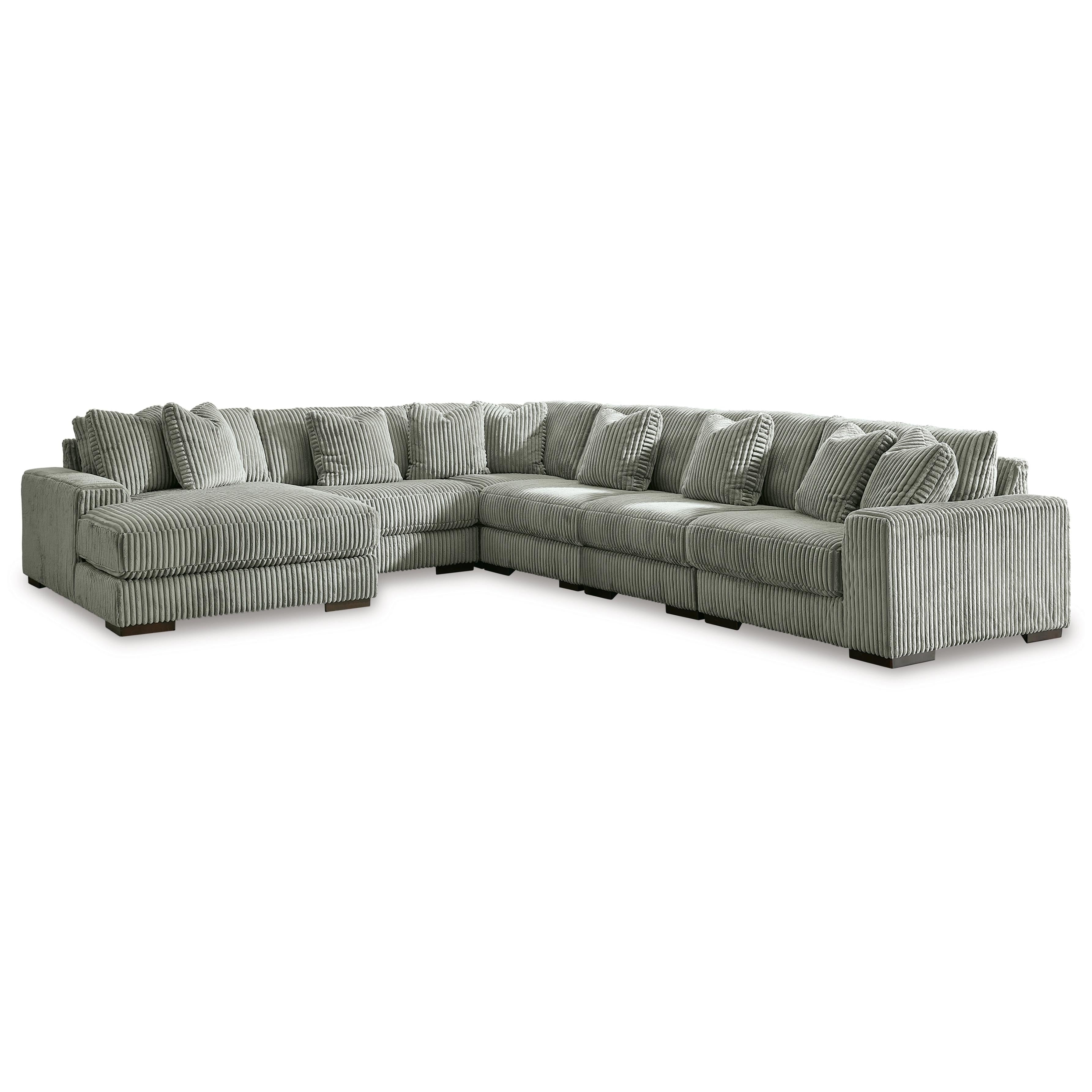 Signature Design by Ashley Lindyn 21105S8 6 pc Sectional with Chaise - Image 1