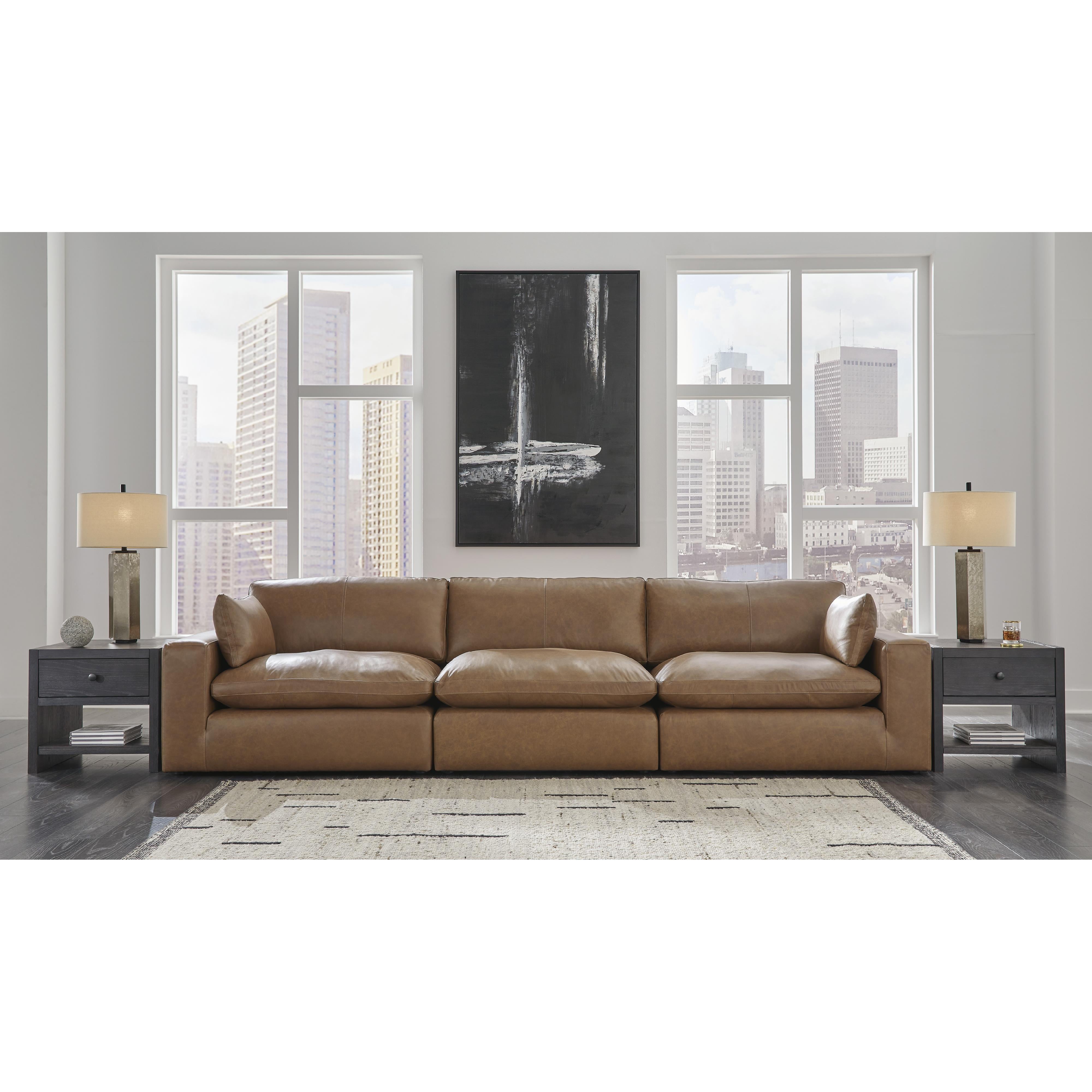 Signature Design by Ashley Emilia 30901S2 3 pc Sectional Sofa - Image 2