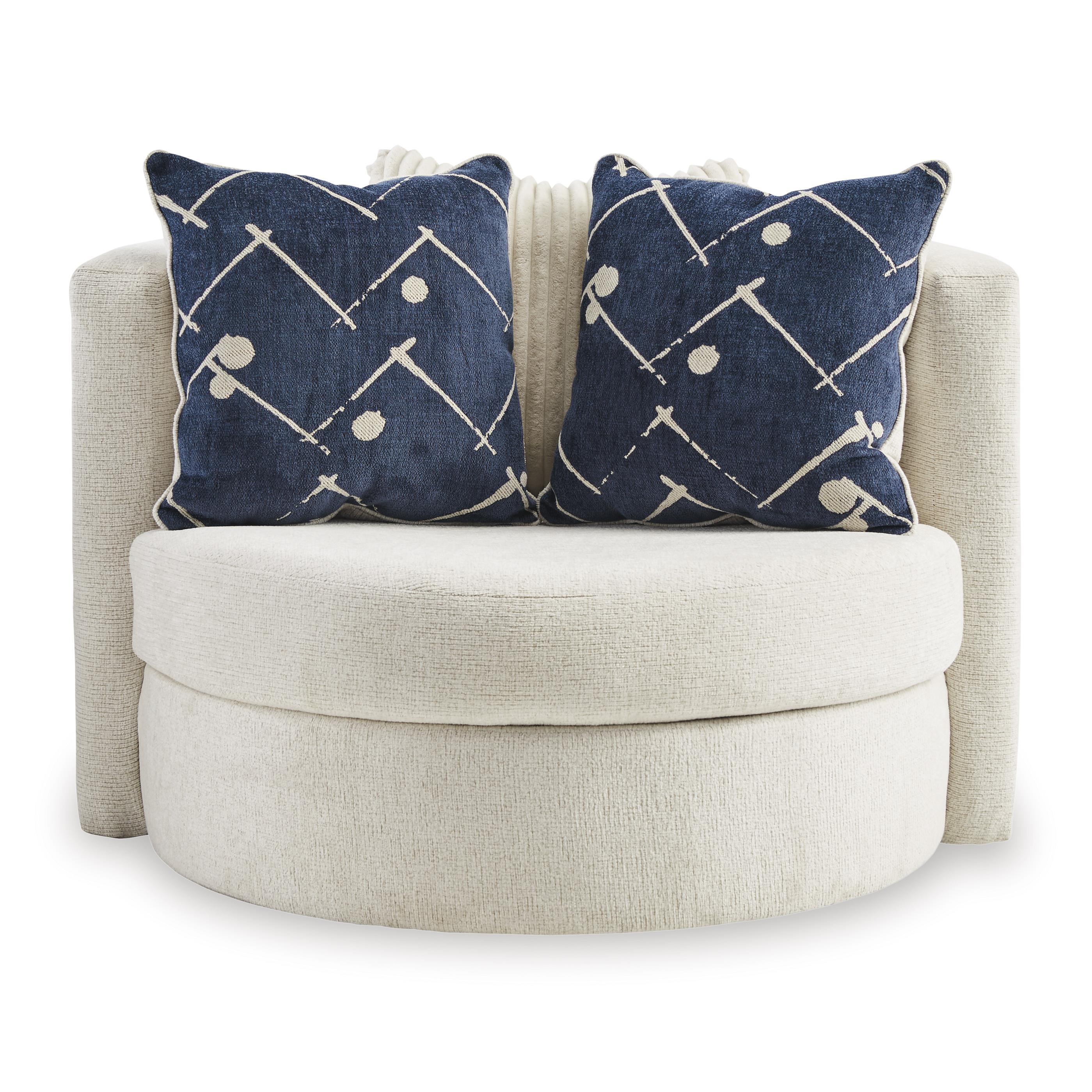 Ashley Padova 3370644 Swivel Accent Chair - Image 2