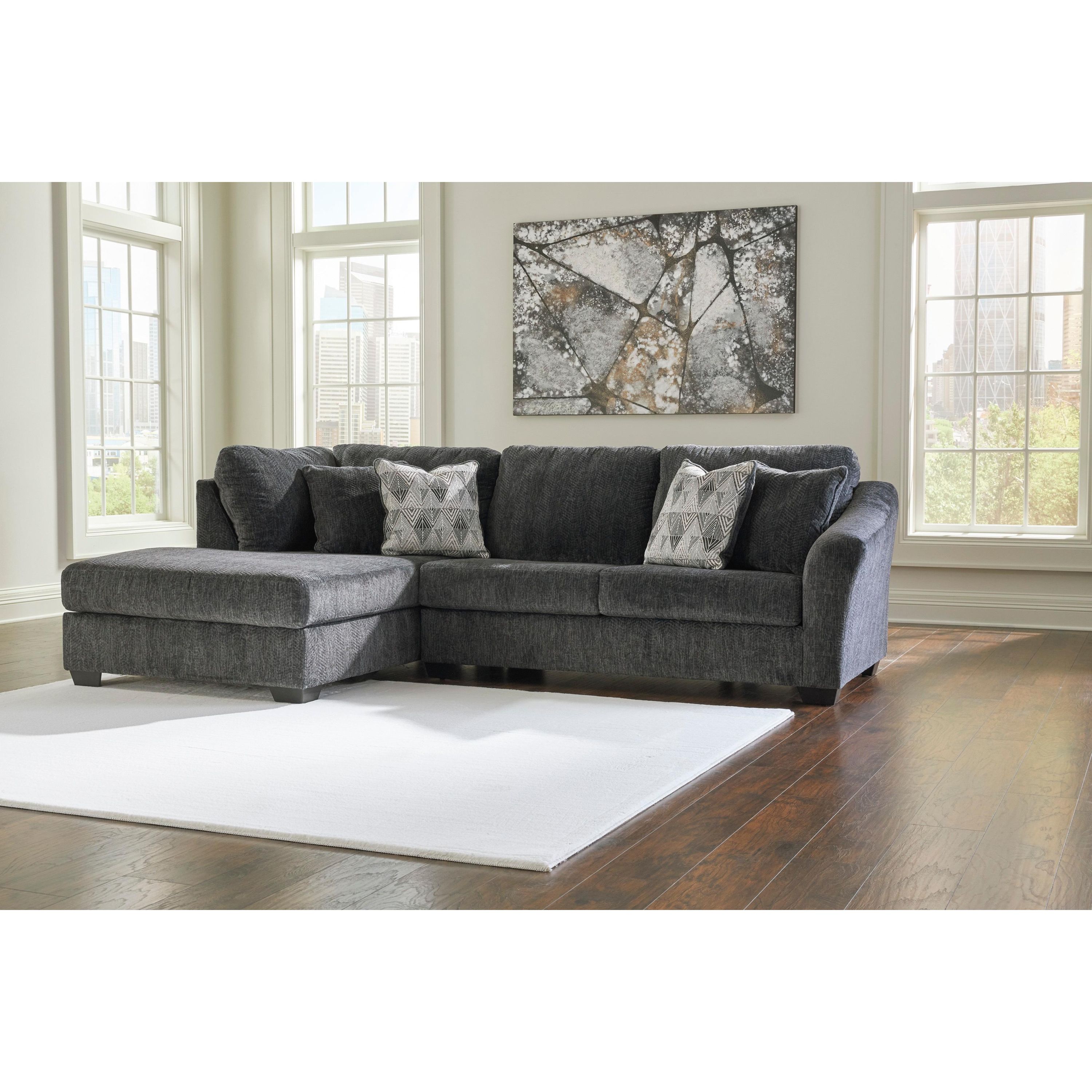 Signature Design by Ashley Biddeford 35504S1 2 pc Sectional with Chaise - Image 2