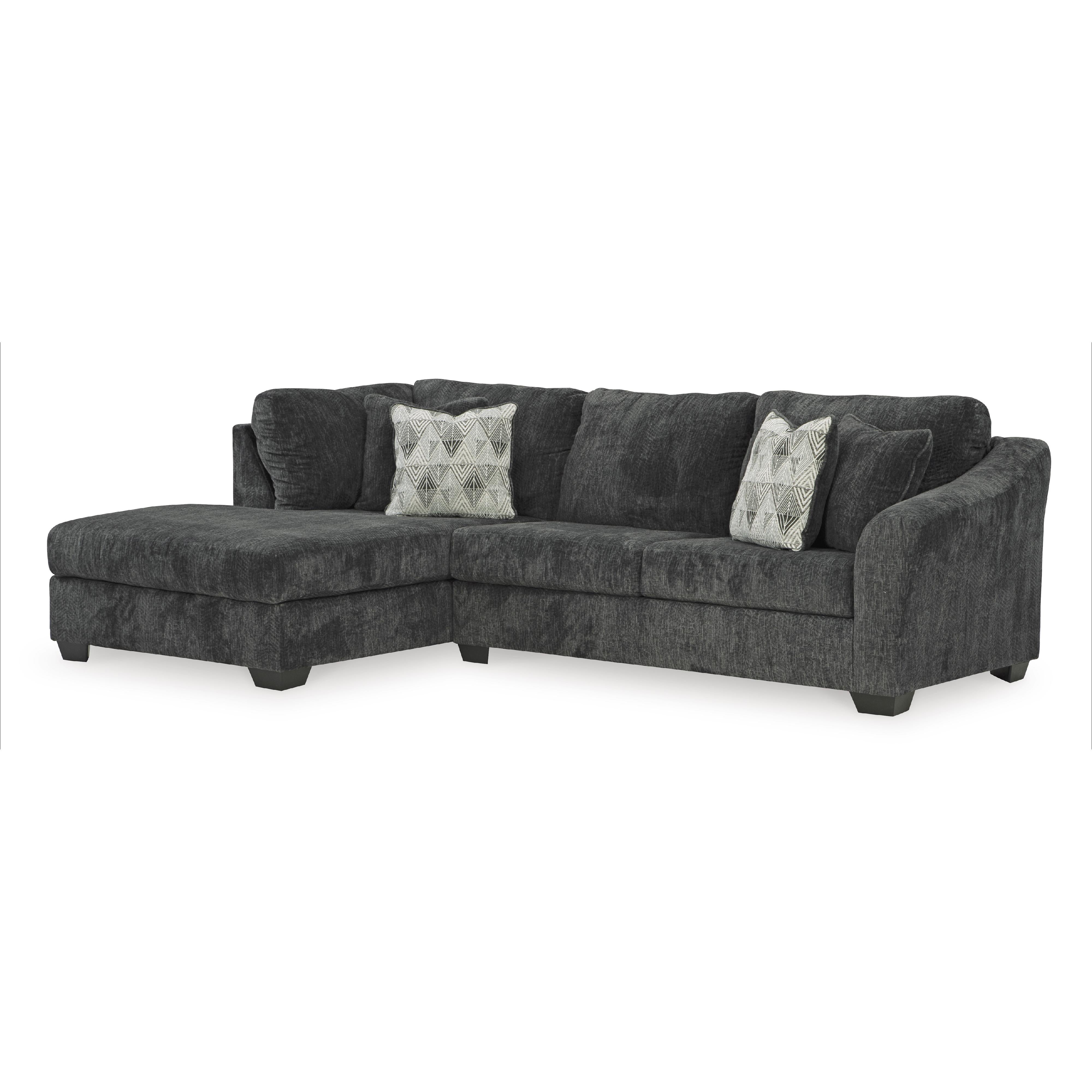 Signature Design by Ashley Biddeford 35504S3 2 pc Sleeper Sectional with Chaise - Image 1