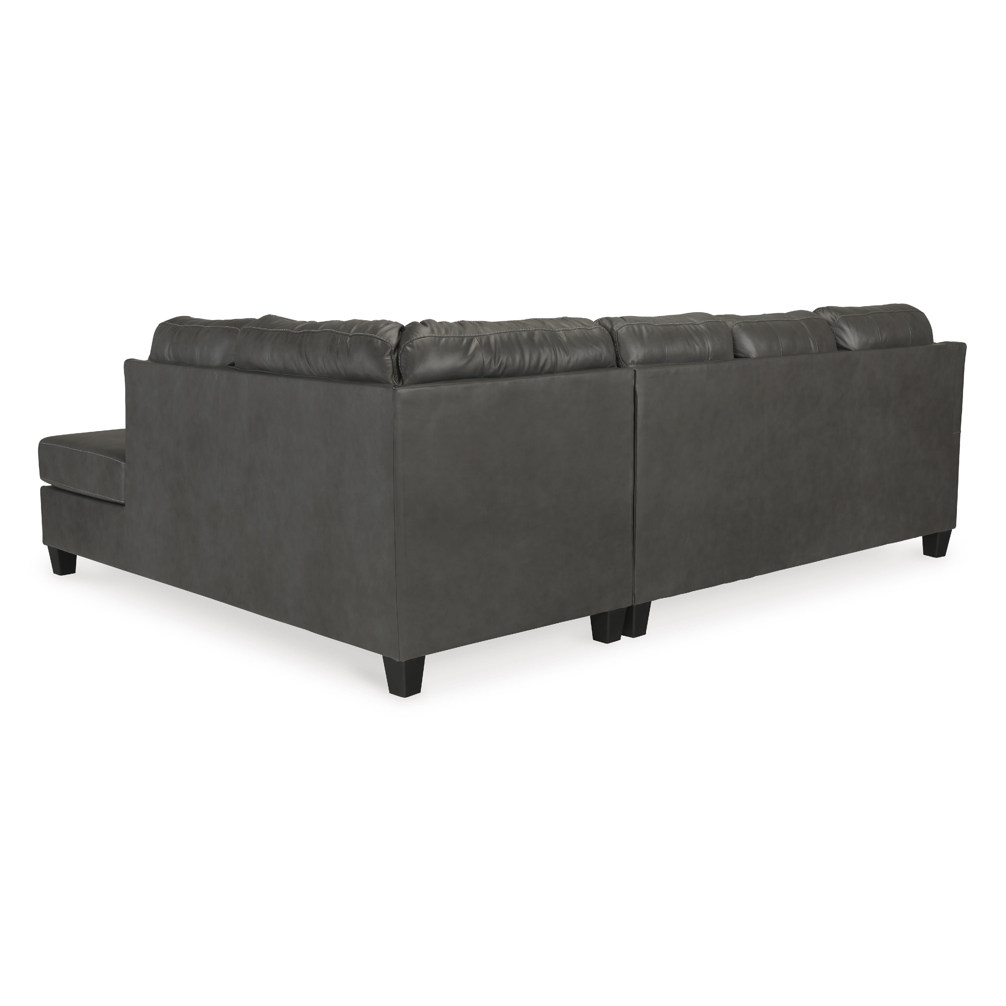 Signature Design by Ashley Valderno 47804S1 2 pc Sectional with Chaise - Image 2