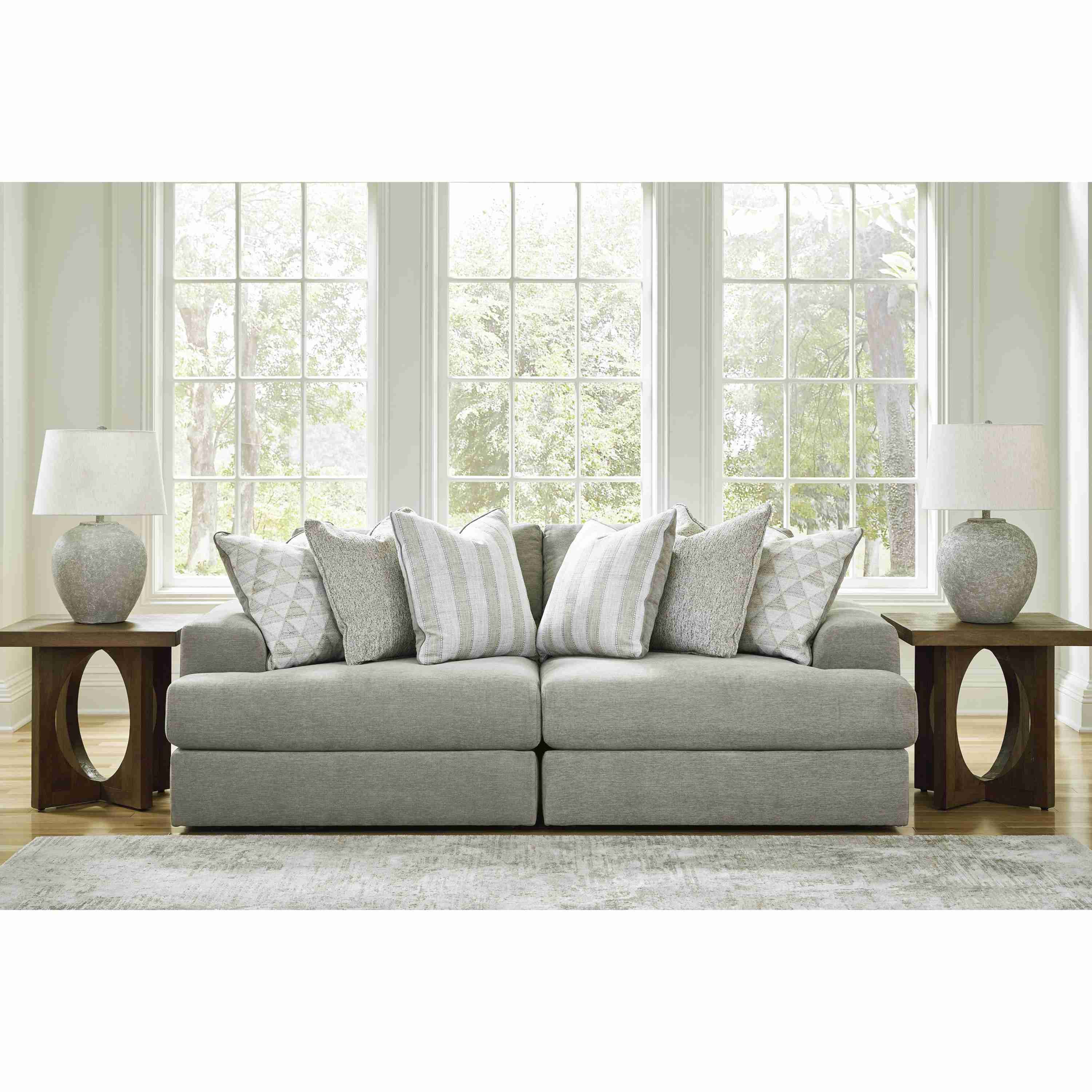 Signature Design by Ashley Avaliyah 58103S1 2 pc Sectional Loveseat - Image 1