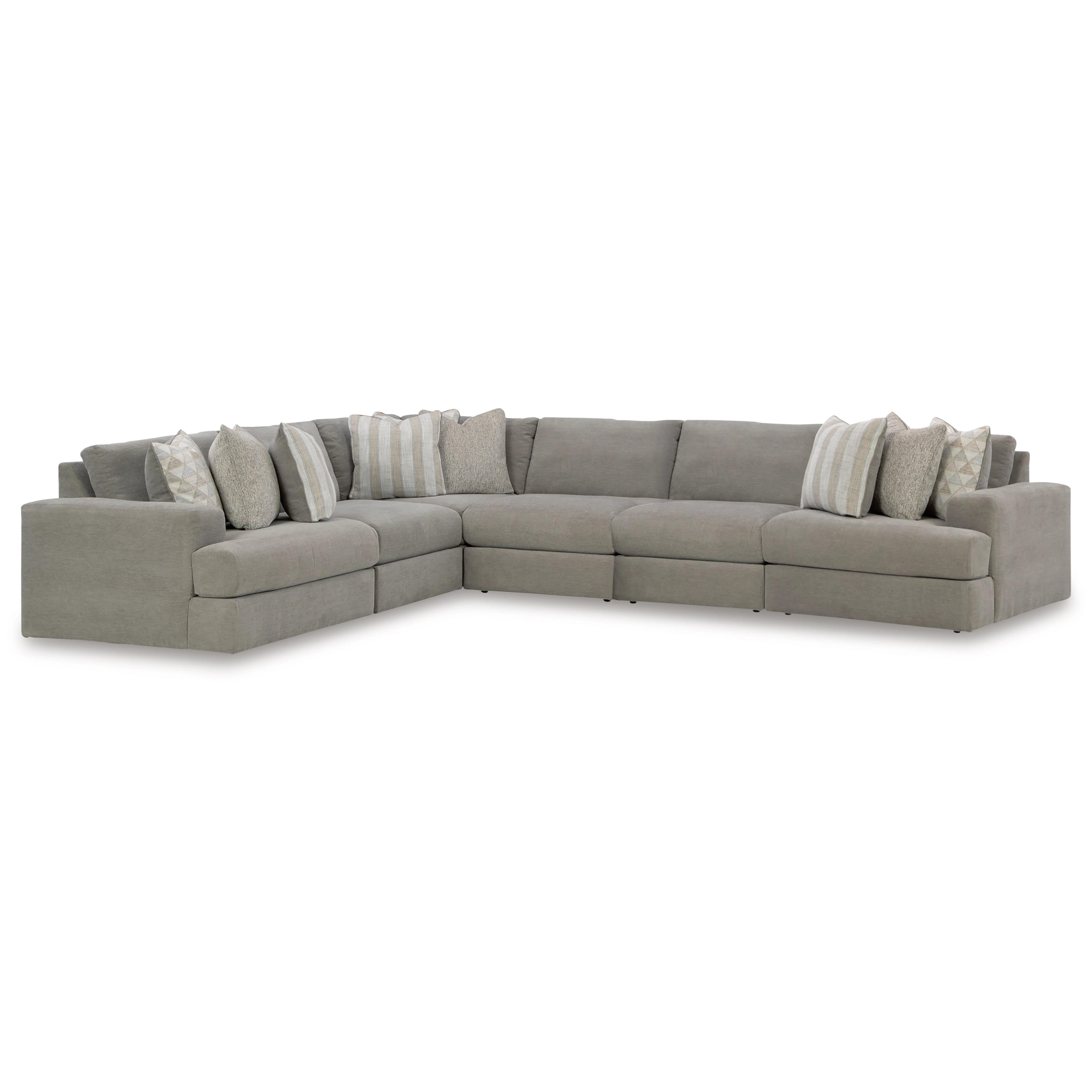 Signature Design by Ashley Avaliyah 58103S7 6 pc Sectional - Image 1