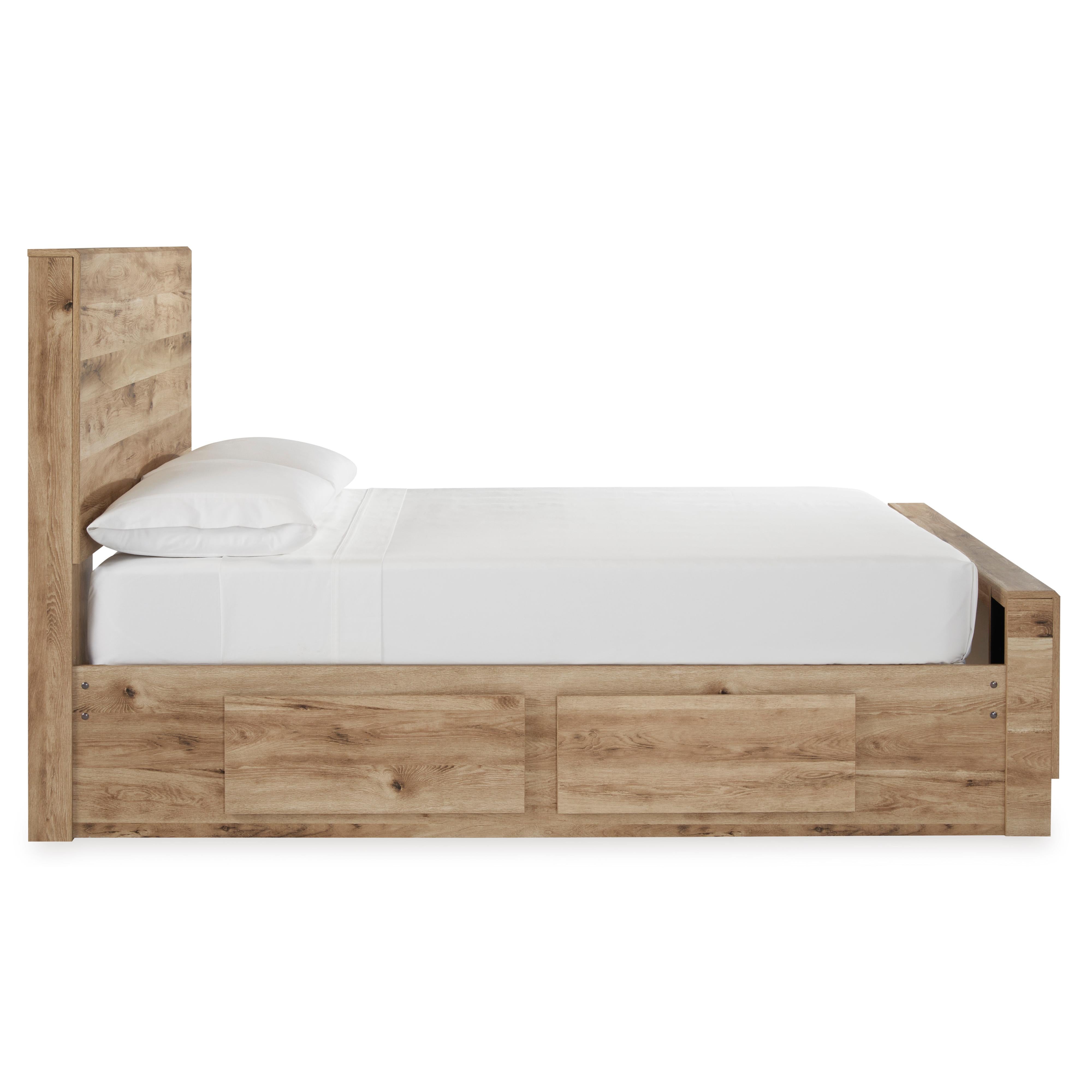 Signature Design by Ashley Hyanna B1050B25 Full Panel Bed with 1 Side Storage - Image 3