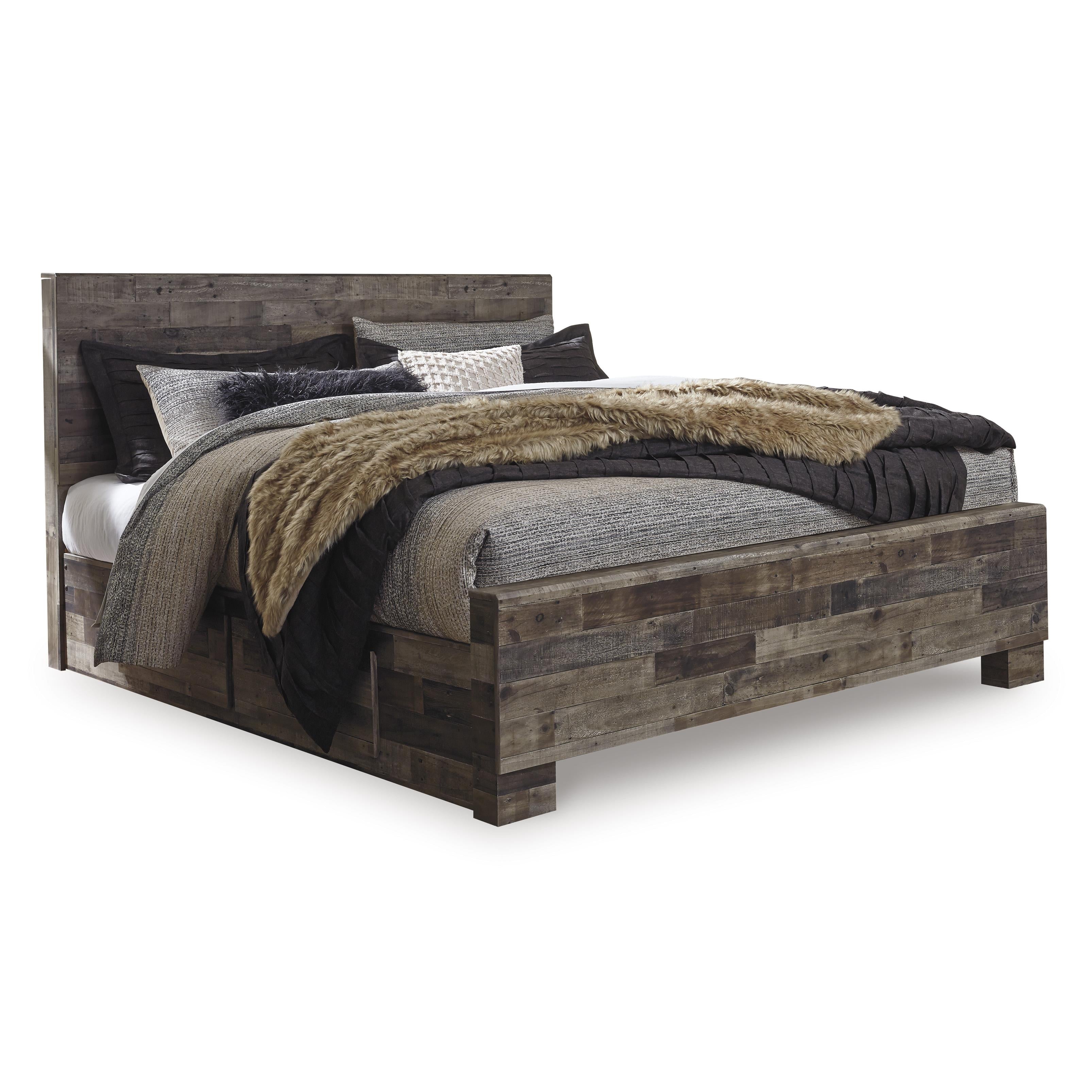 Signature Design by Ashley Derekson B200B44 King Panel Bed with 2 Side Storage - Image 1
