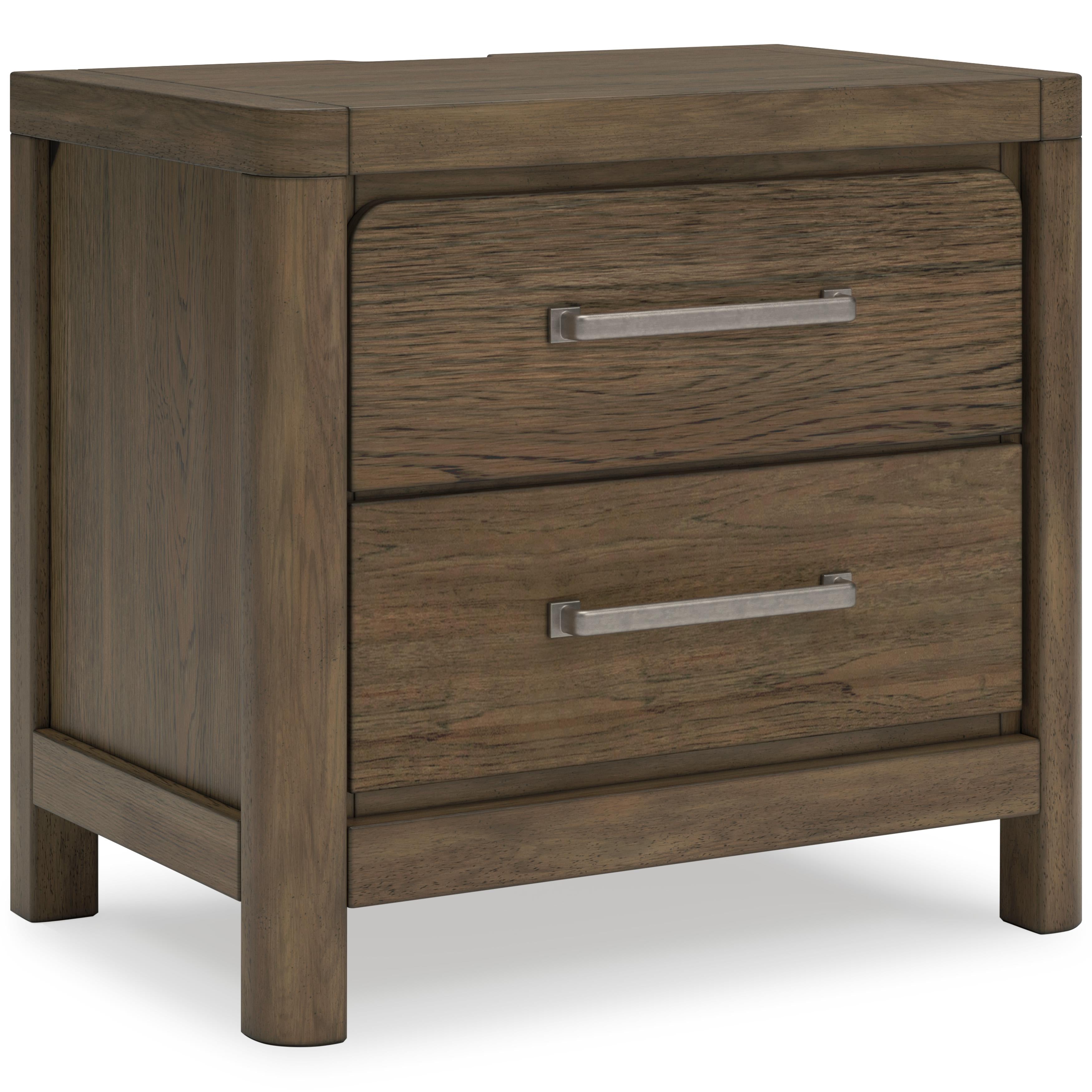 Signature Design by Ashley Cabalynn B974-92 Two Drawer Night Stand - Image 1