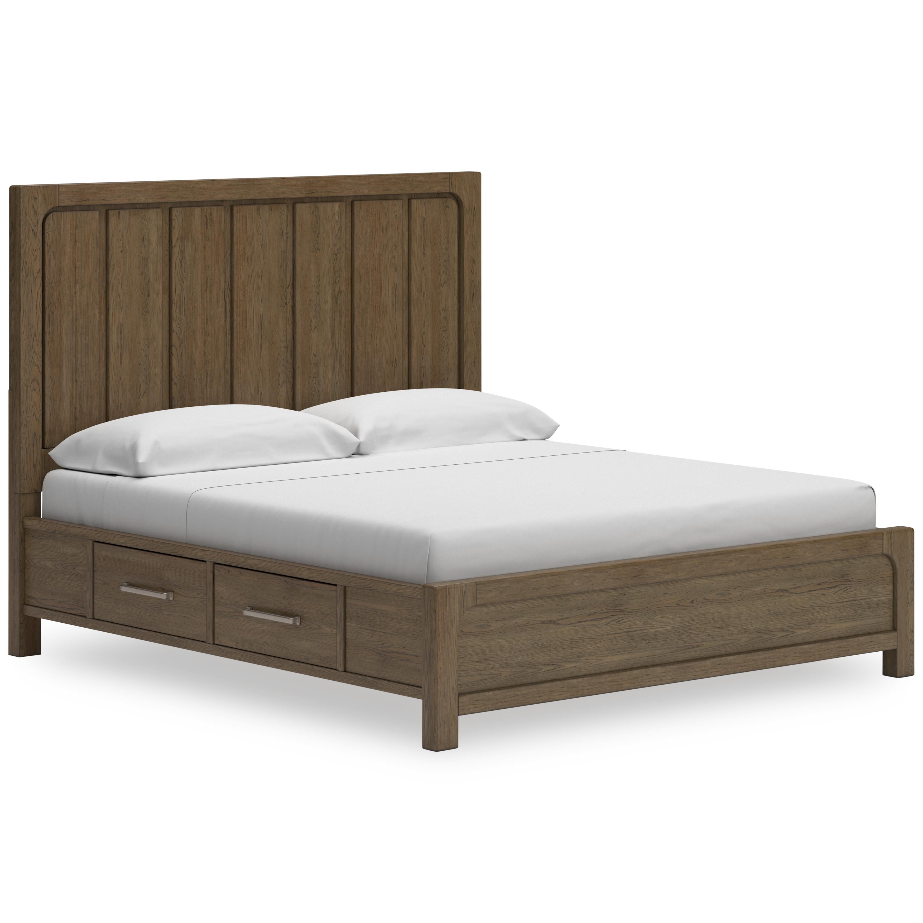 Signature Design by Ashley Cabalynn B974B8 King Panel Bed with Storage - Image 1