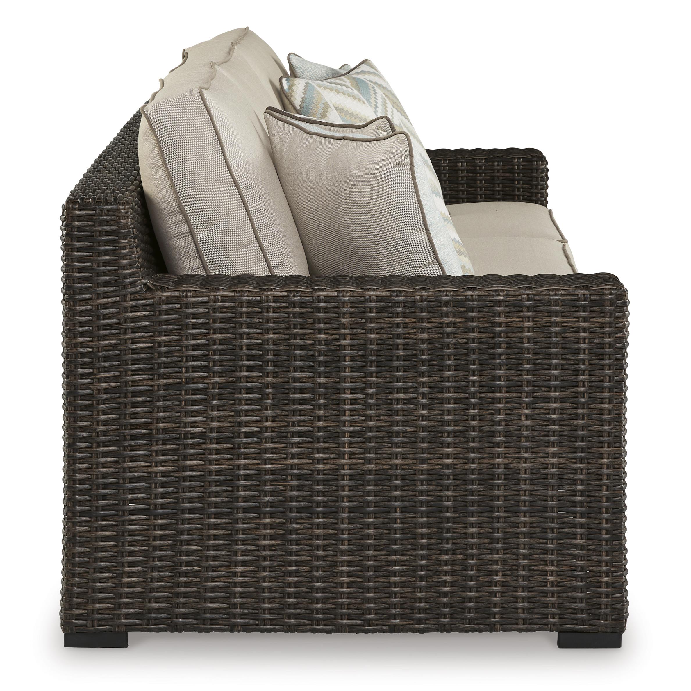 Signature Design by Ashley Coastline Bay P784-838 Sofa with Cushion - Image 3