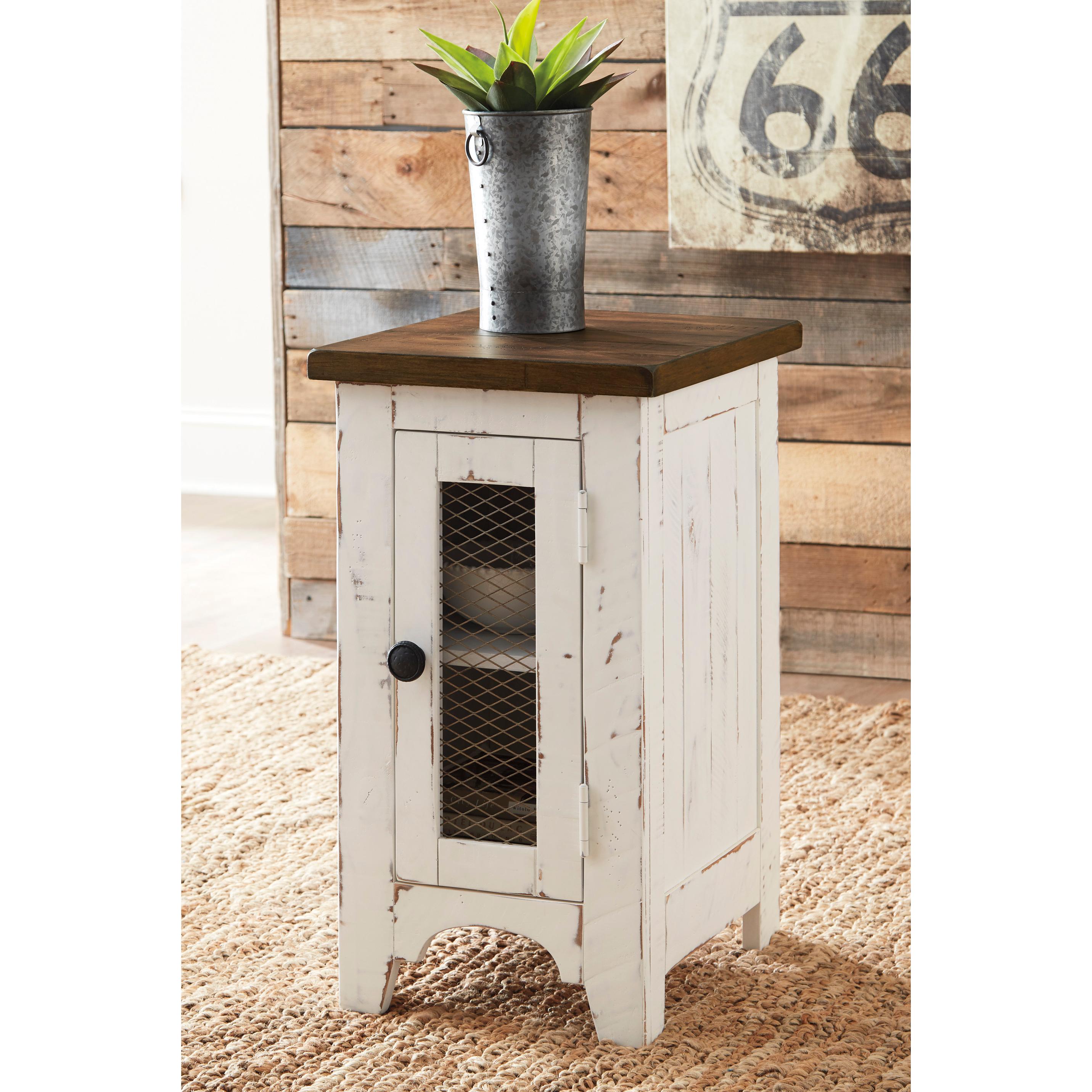 Signature Design by Ashley Wystfield T459T2 Coffee Table and 2 Chairside End Tables - Image 3
