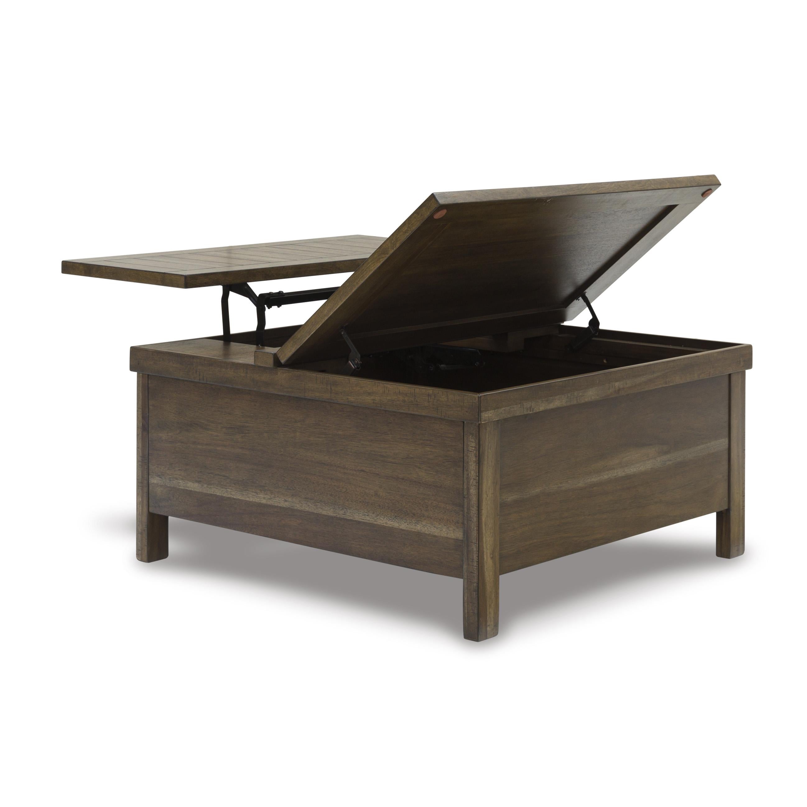 Signature Design by Ashley Moriville T731-9 Lift Top Cocktail Table - Image 2