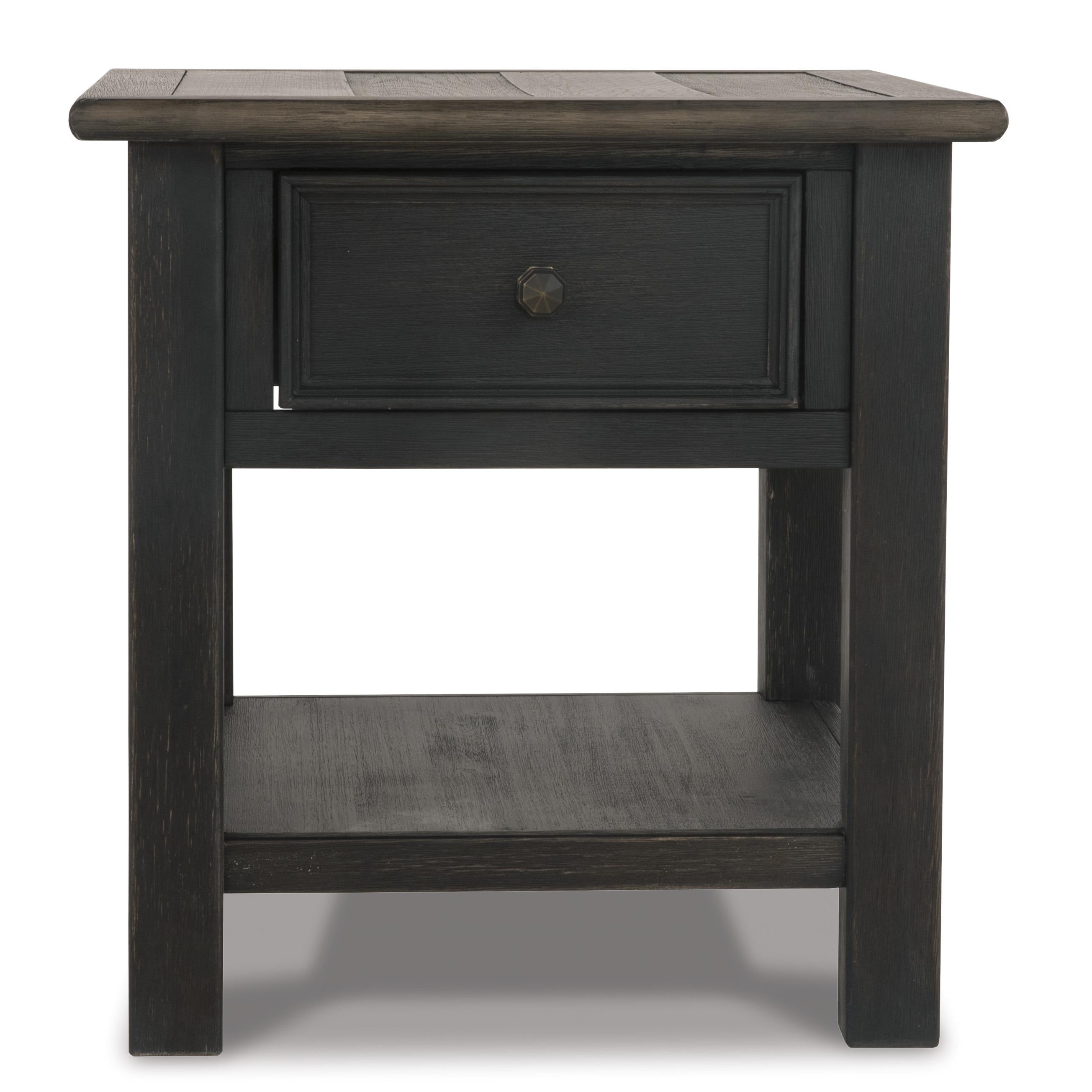 Signature Design by Ashley Tyler Creek T736T3 Coffee Table and 2 End Tables with Console - Image 1