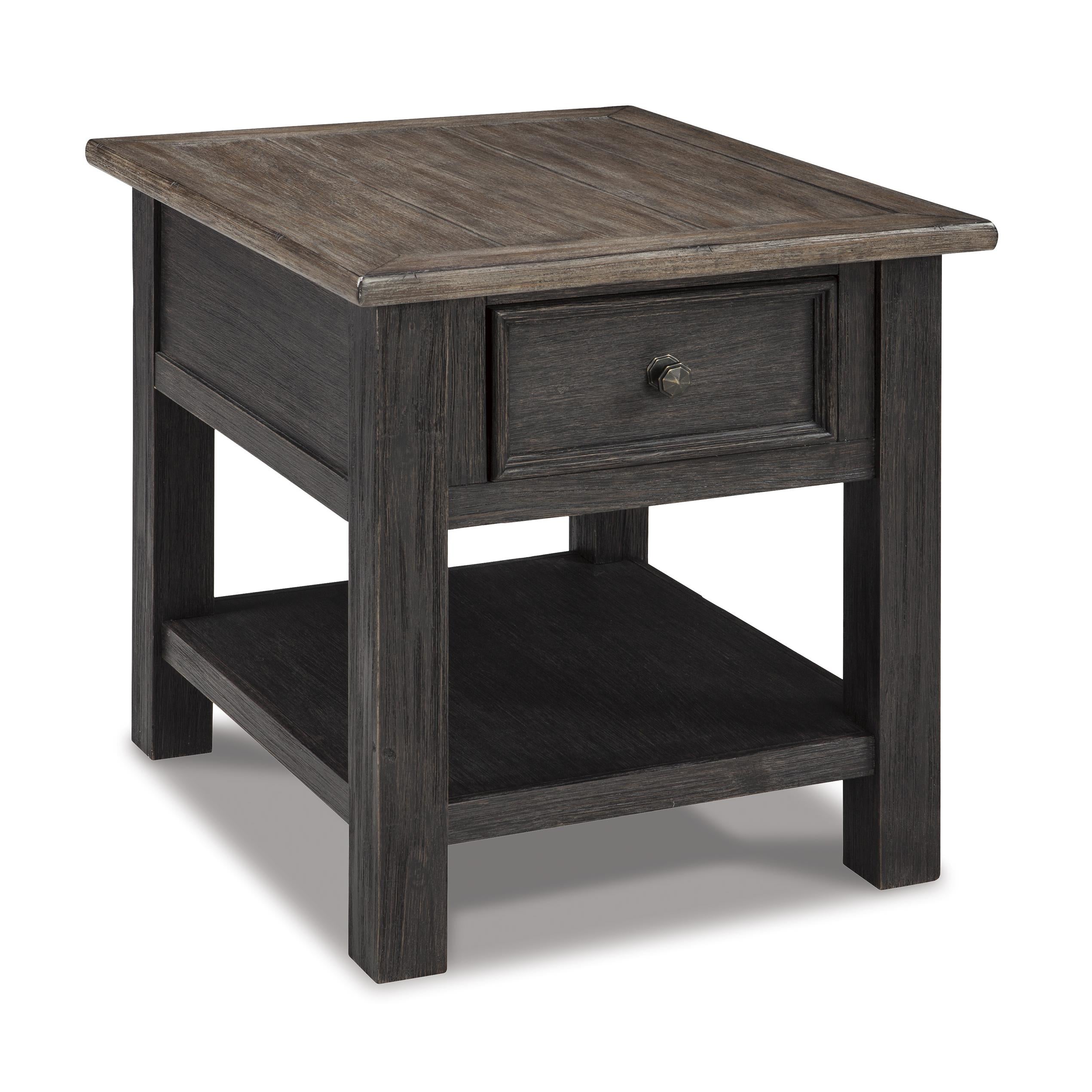 Signature Design by Ashley Tyler Creek T736T3 Coffee Table and 2 End Tables with Console - Image 2