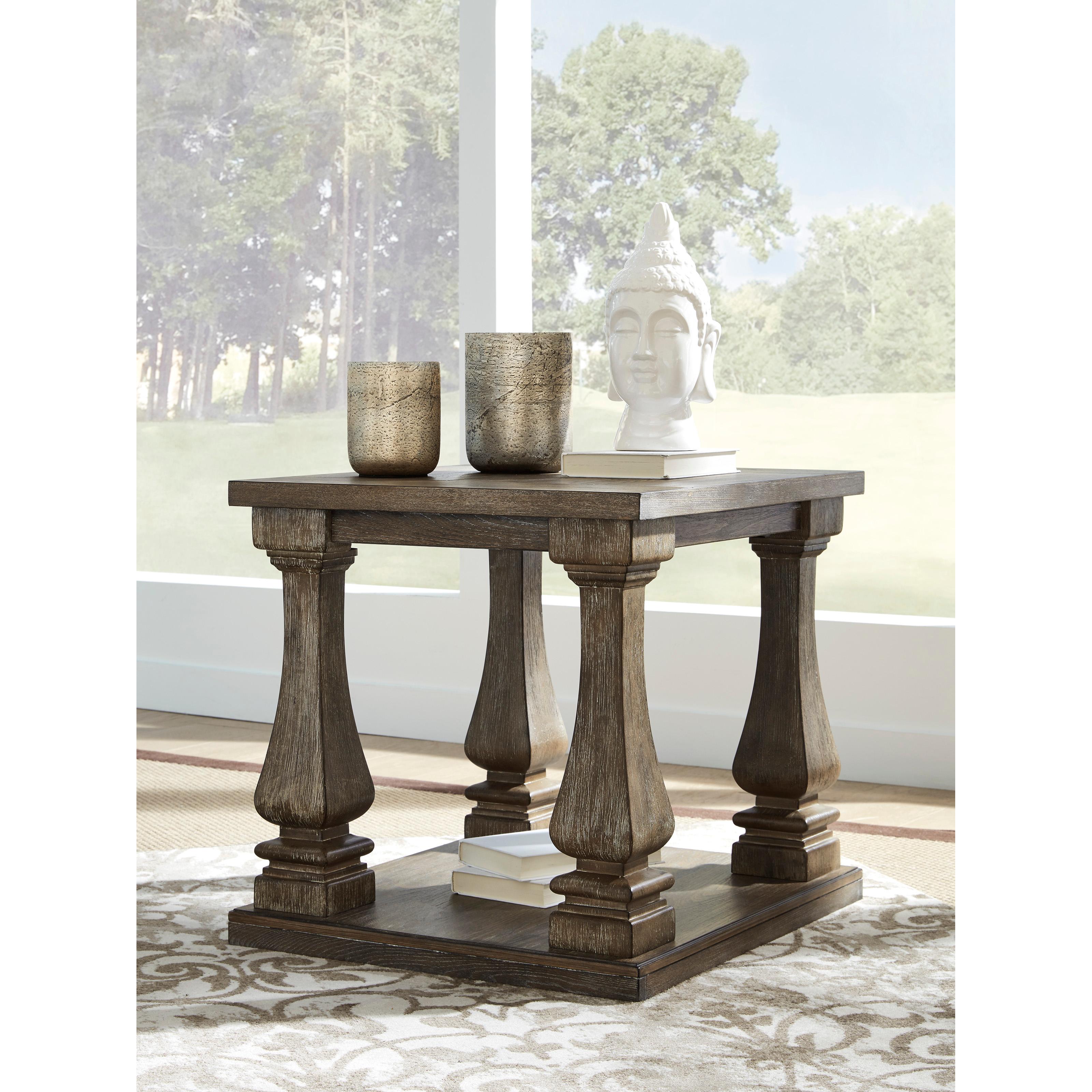 Signature Design by Ashley Johnelle T776T1 Coffee Table and 2 End Tables - Image 3