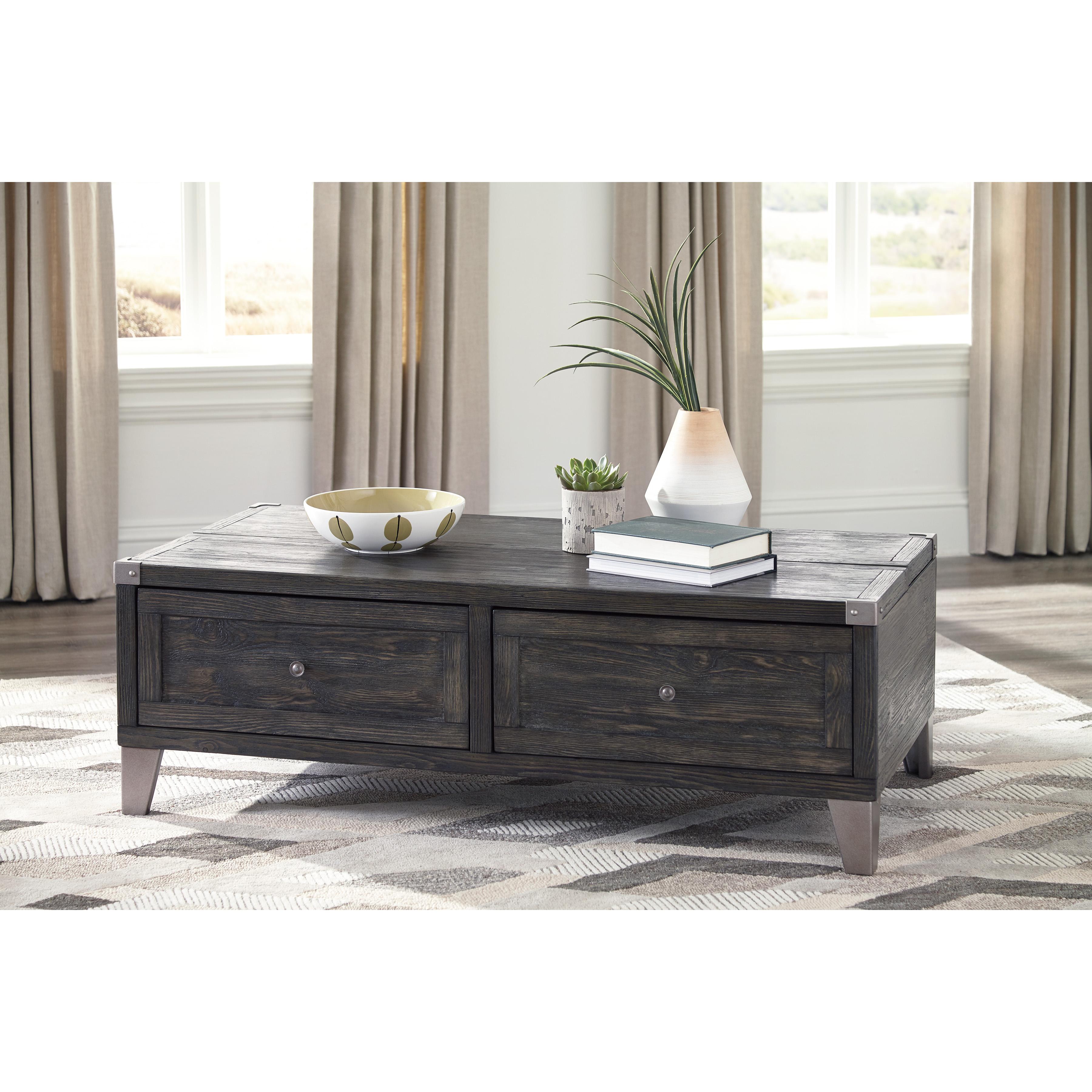 Signature Design by Ashley Todoe T901T2 Coffee Table and 2 End Tables - Image 2