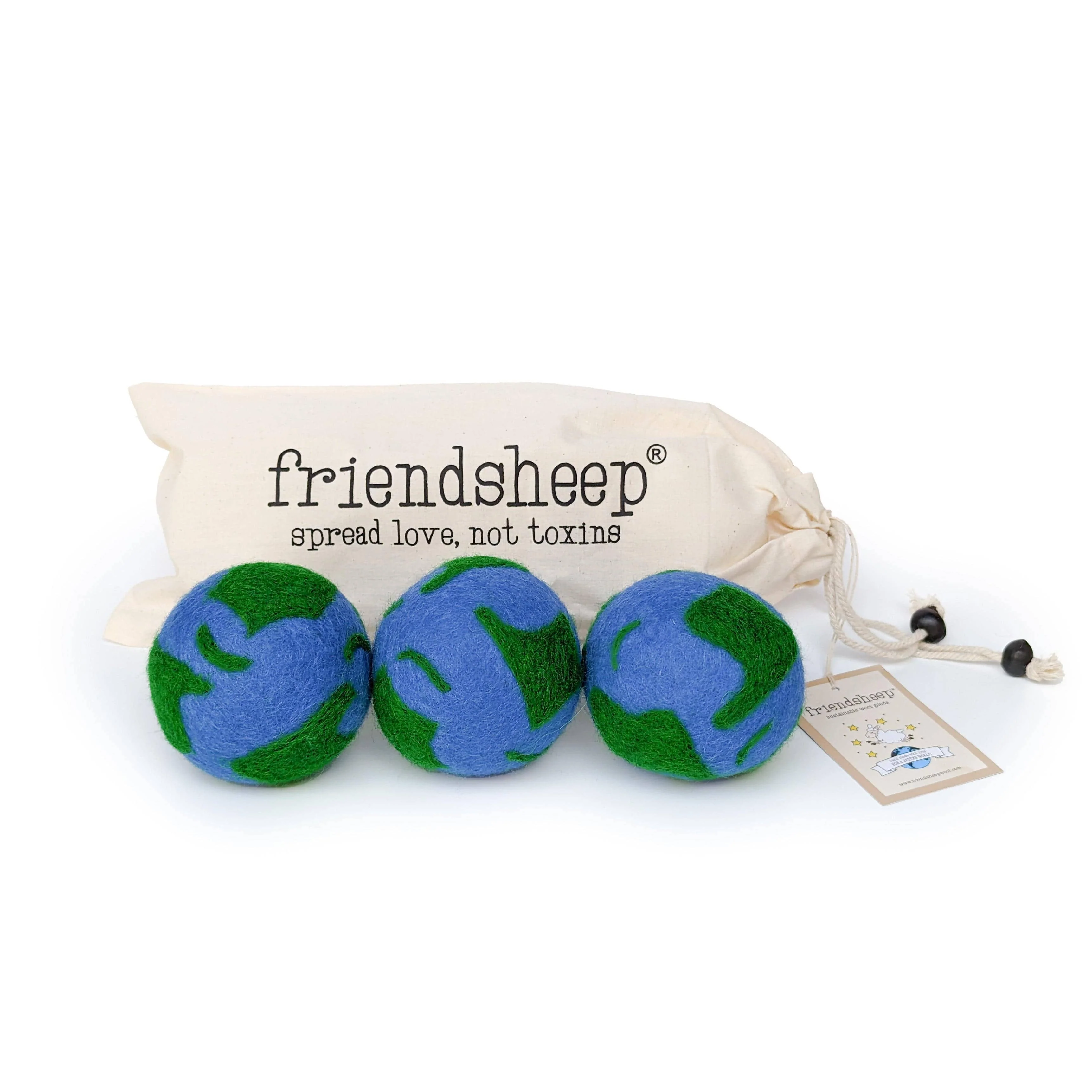 Earth Trio Eco Dryer Balls - Set of 3 - Image 1