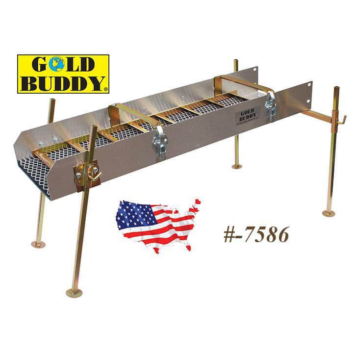 Gold Buddy Magnum 10 inch Sluice w/Stand - Image 1