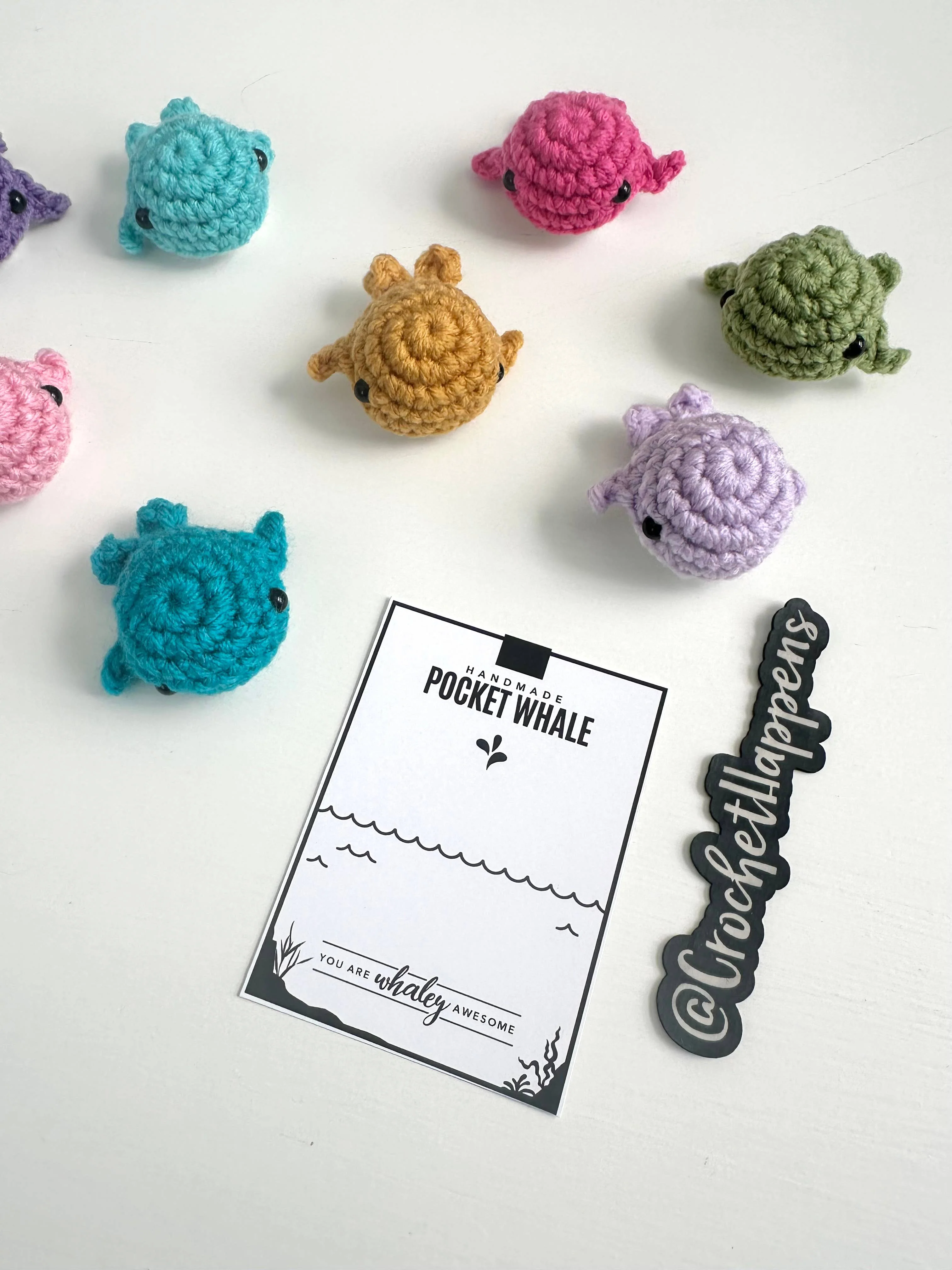 Pocket Whales - Set of 8 - Made to Order - Image 2