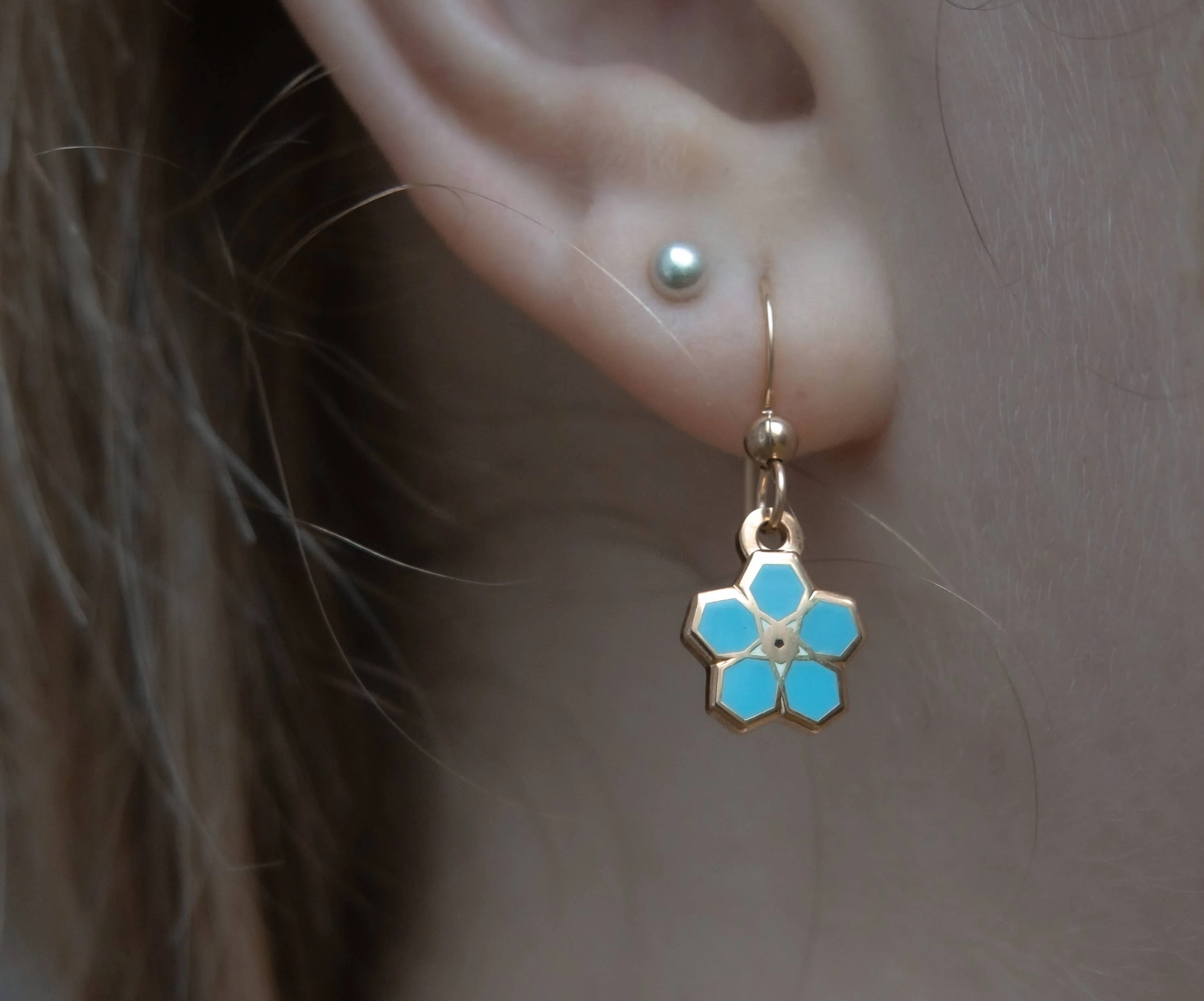 Forget Me Not Earrings - Image 2