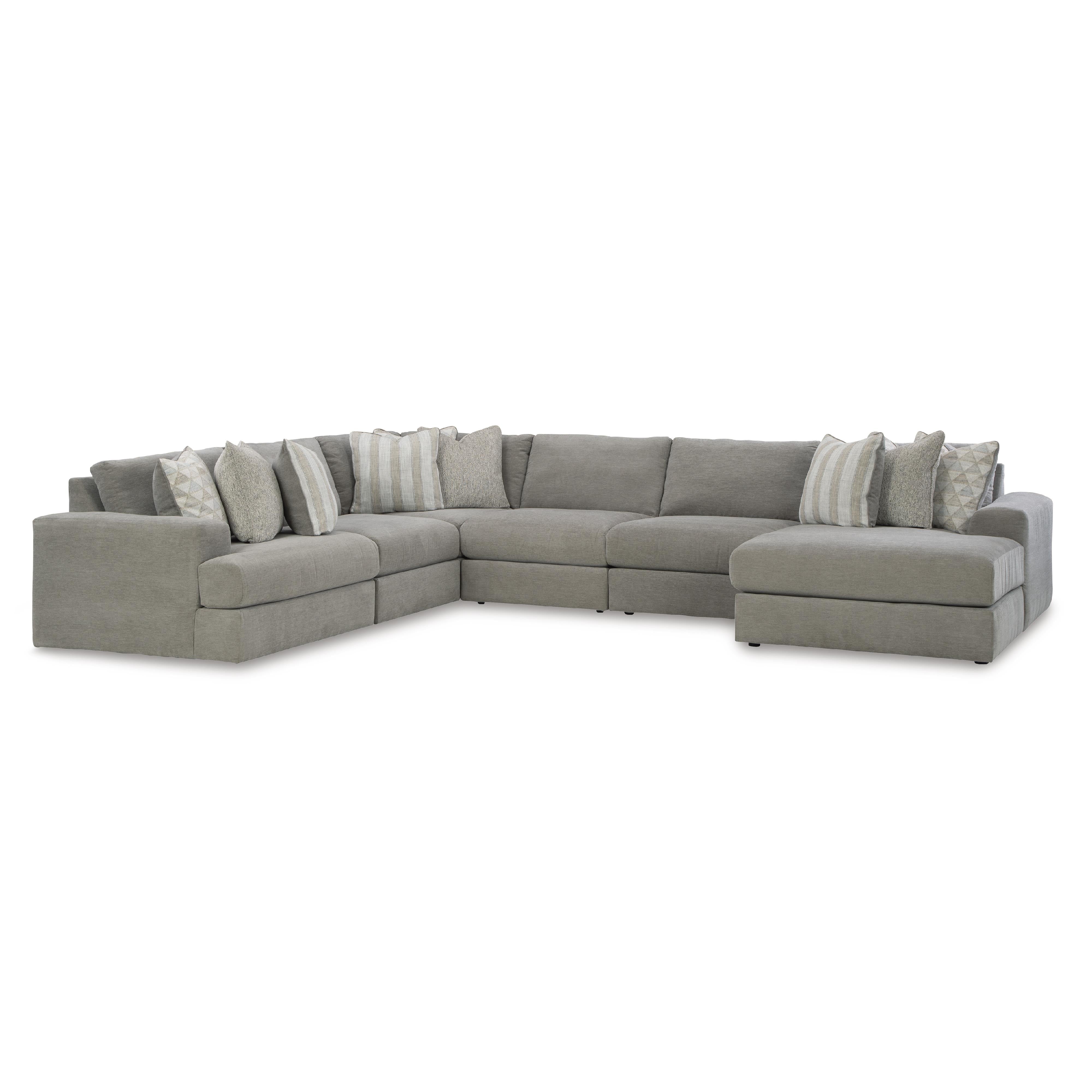 Signature Design by Ashley Avaliyah 58103S12 6 pc Sectional with Chaise - Image 1