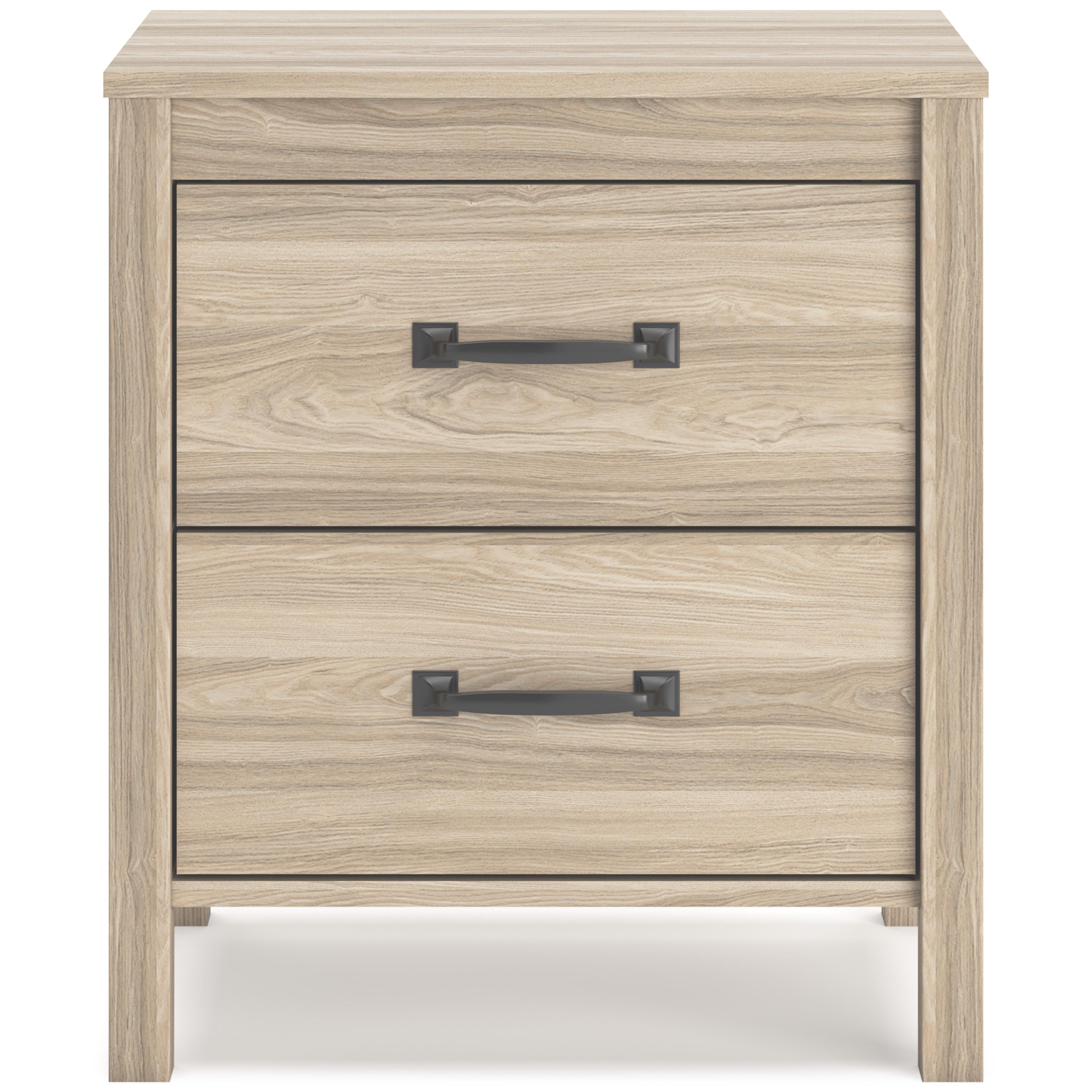 Signature Design by Ashley Battelle EB3929-292 Two Drawer Night Stand - Image 3