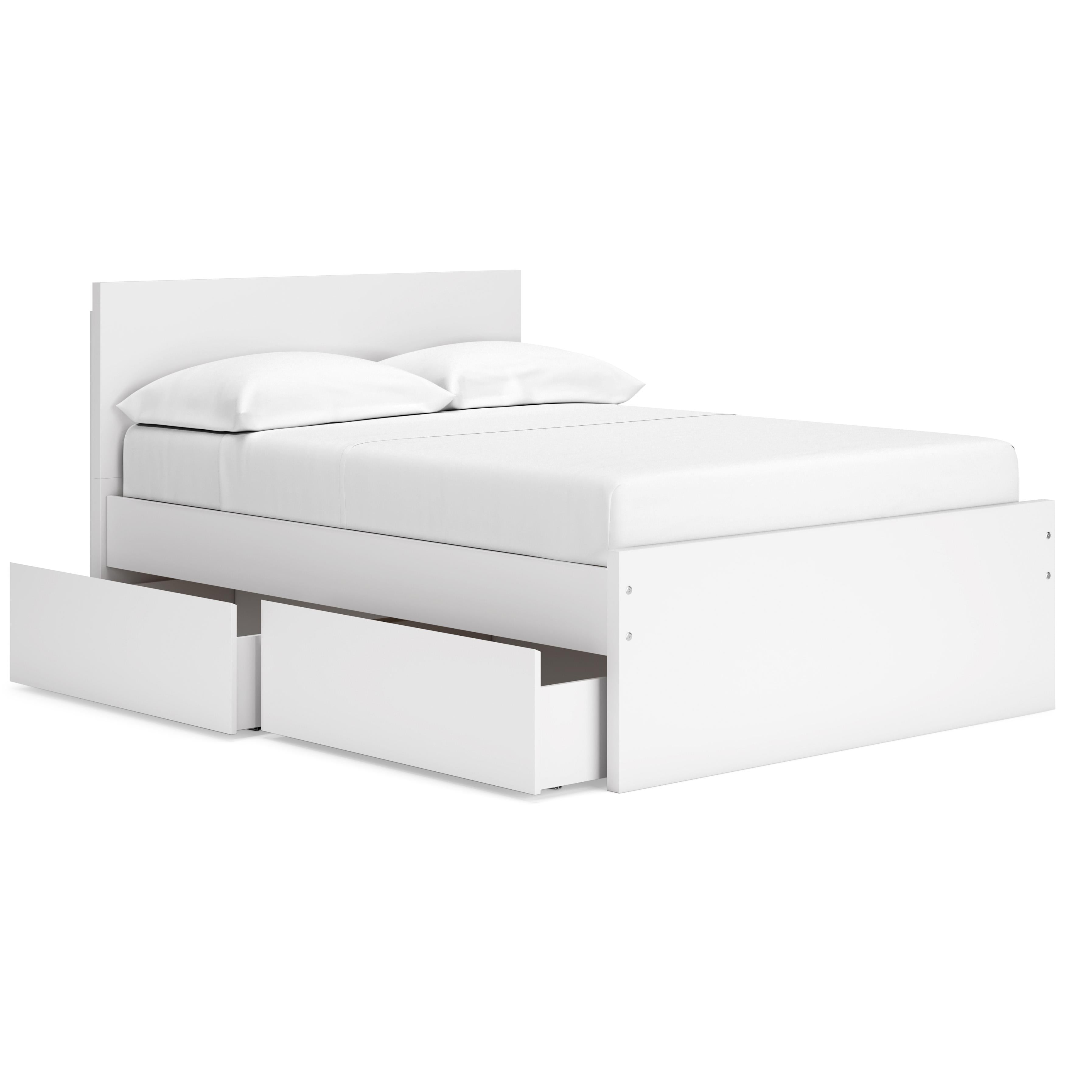 Signature Design by Ashley Onita EB9630B11 Full Panel Platform Bed with 1 Side Storage - Image 2