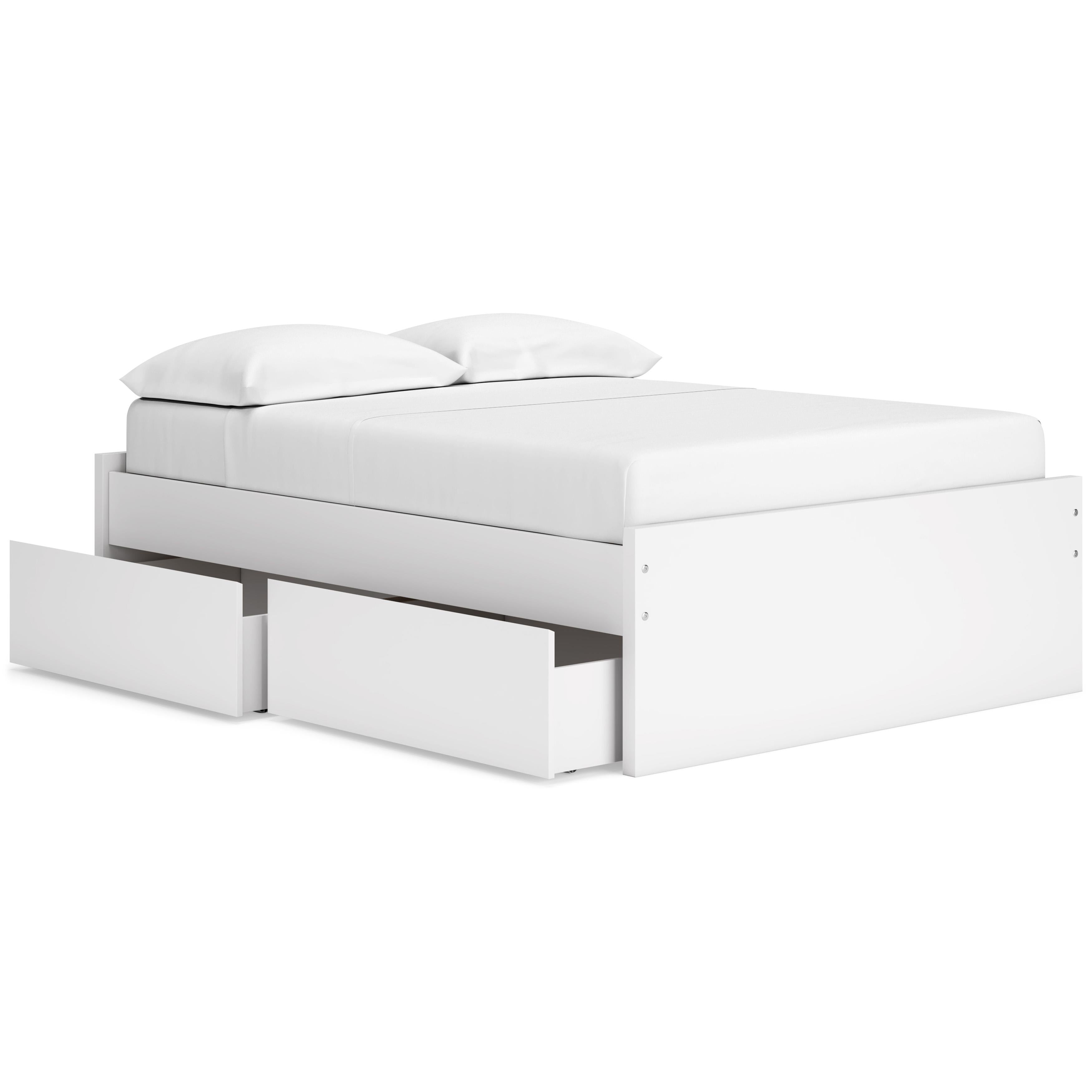 Signature Design by Ashley Onita EB9630B13 Full Platform Bed with 2 Side Storage - Image 2