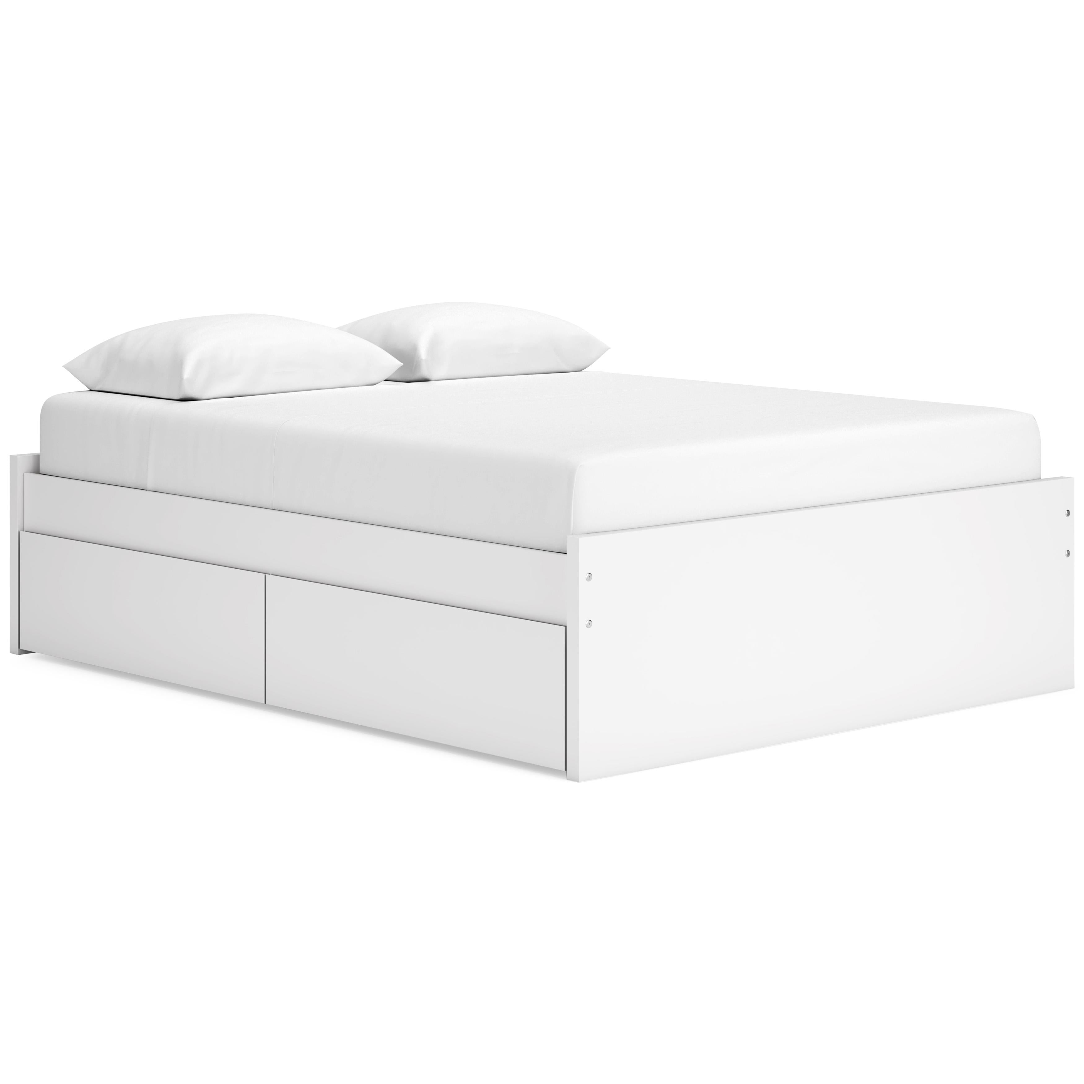 Signature Design by Ashley Onita EB9630B14 Queen Platform Bed with 2 Side Storage - Image 1