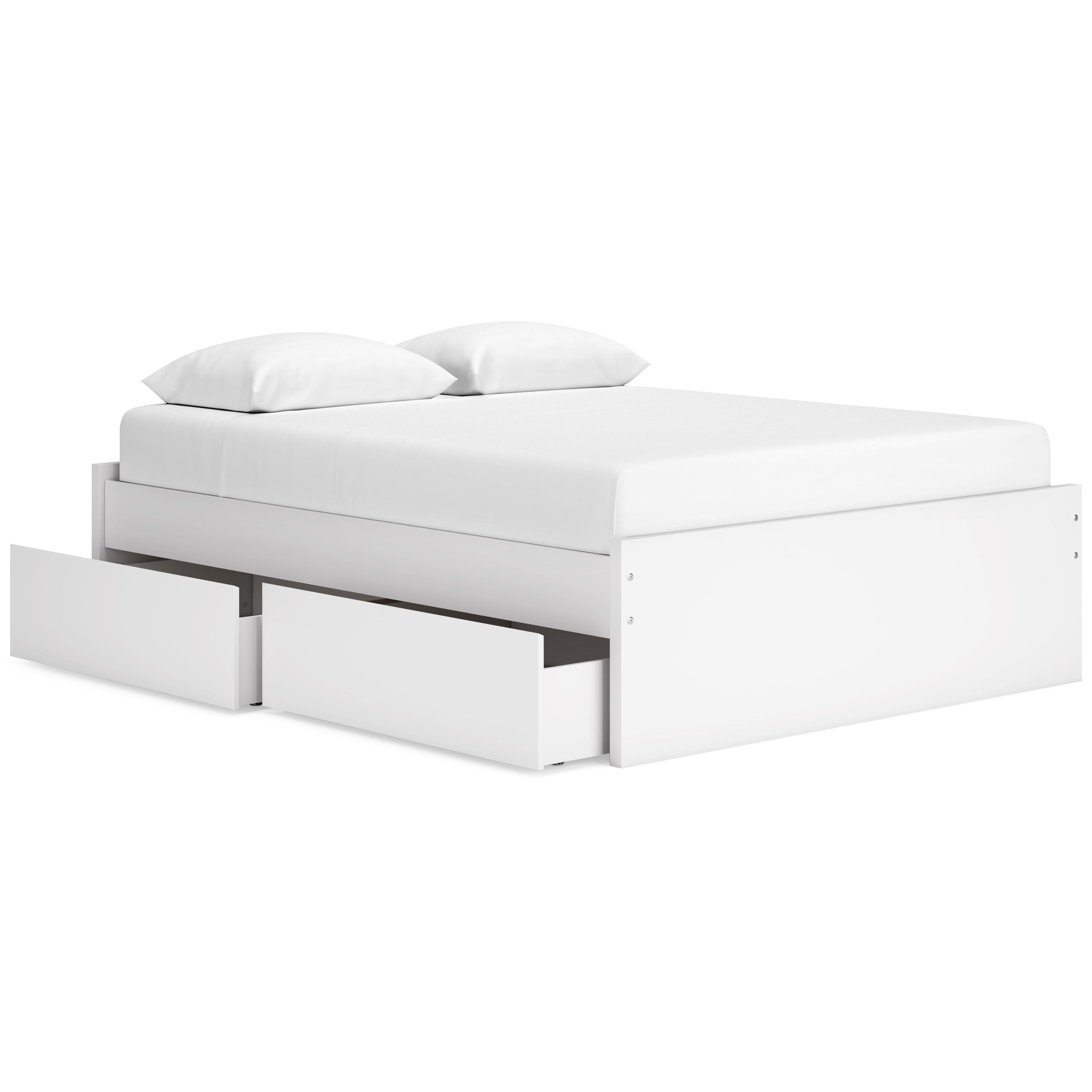 Signature Design by Ashley Onita EB9630B14 Queen Platform Bed with 2 Side Storage - Image 2