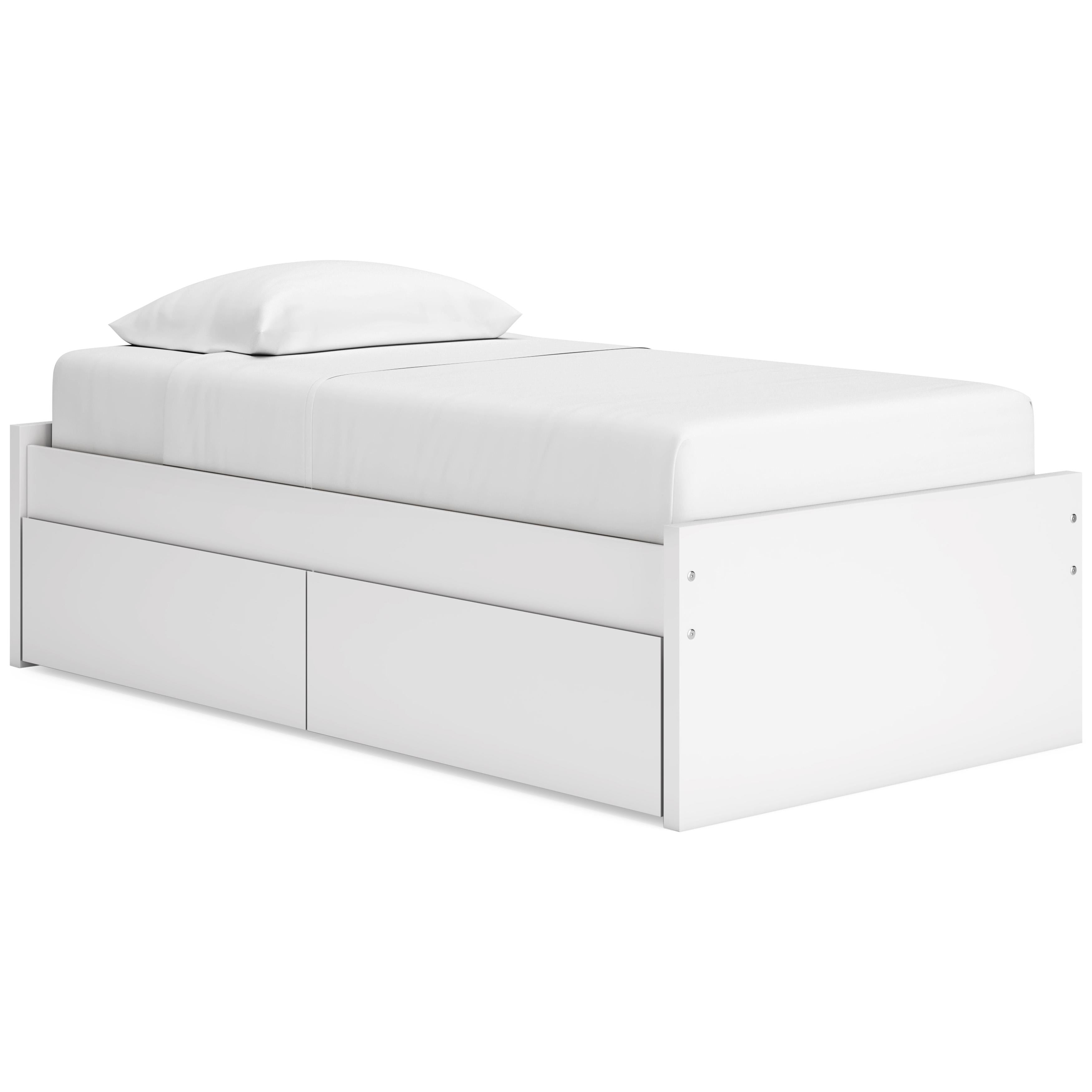 Signature Design by Ashley Onita EB9630B6 Twin Platform Bed with 1 Side Storage - Image 1