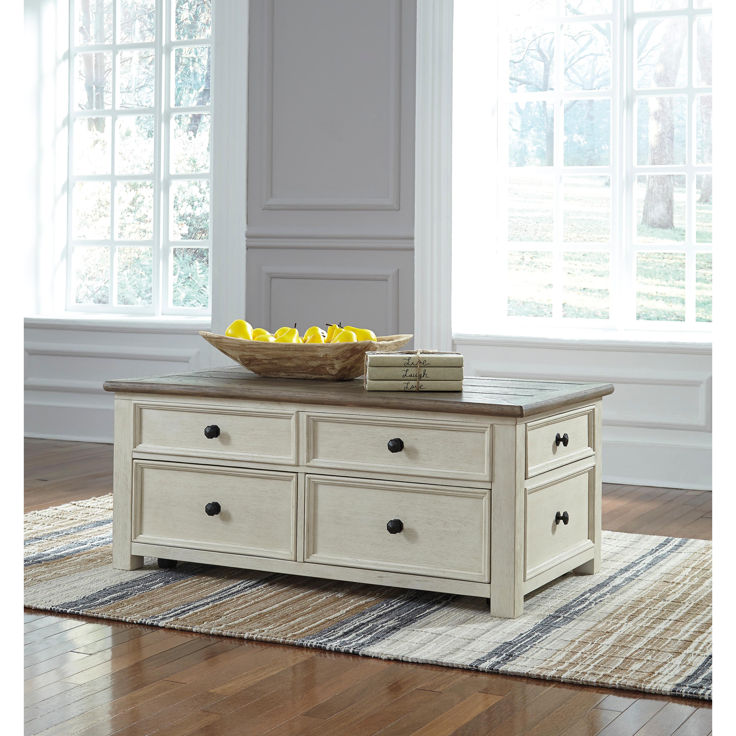 Signature Design by Ashley Bolanburg T637T5 5 pc Occasional Table Set - Image 2