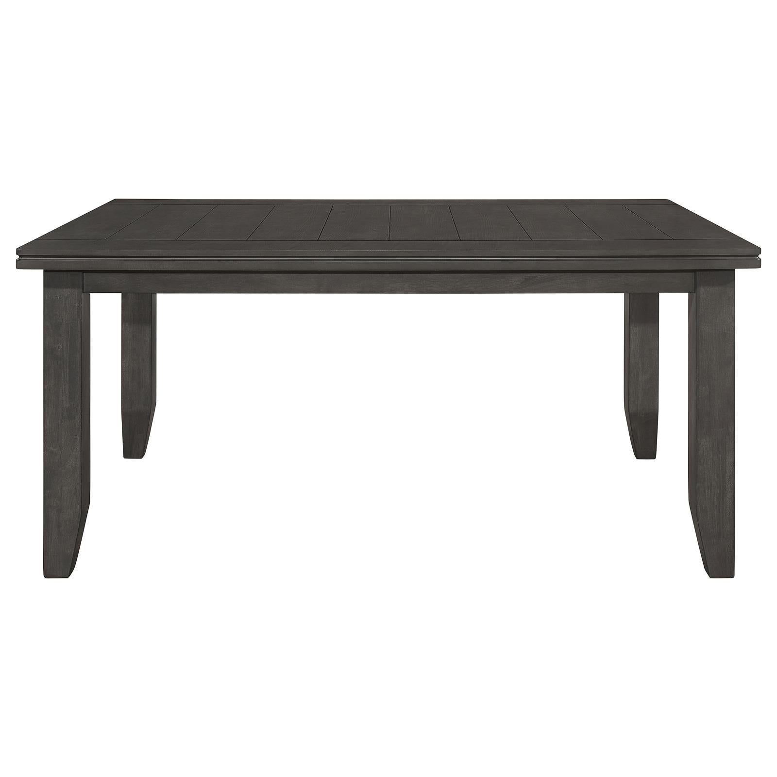 Coaster Furniture Dalila 102721GRY Rectangular 66-inch Wood Dining Table - Dark Grey - Image 2